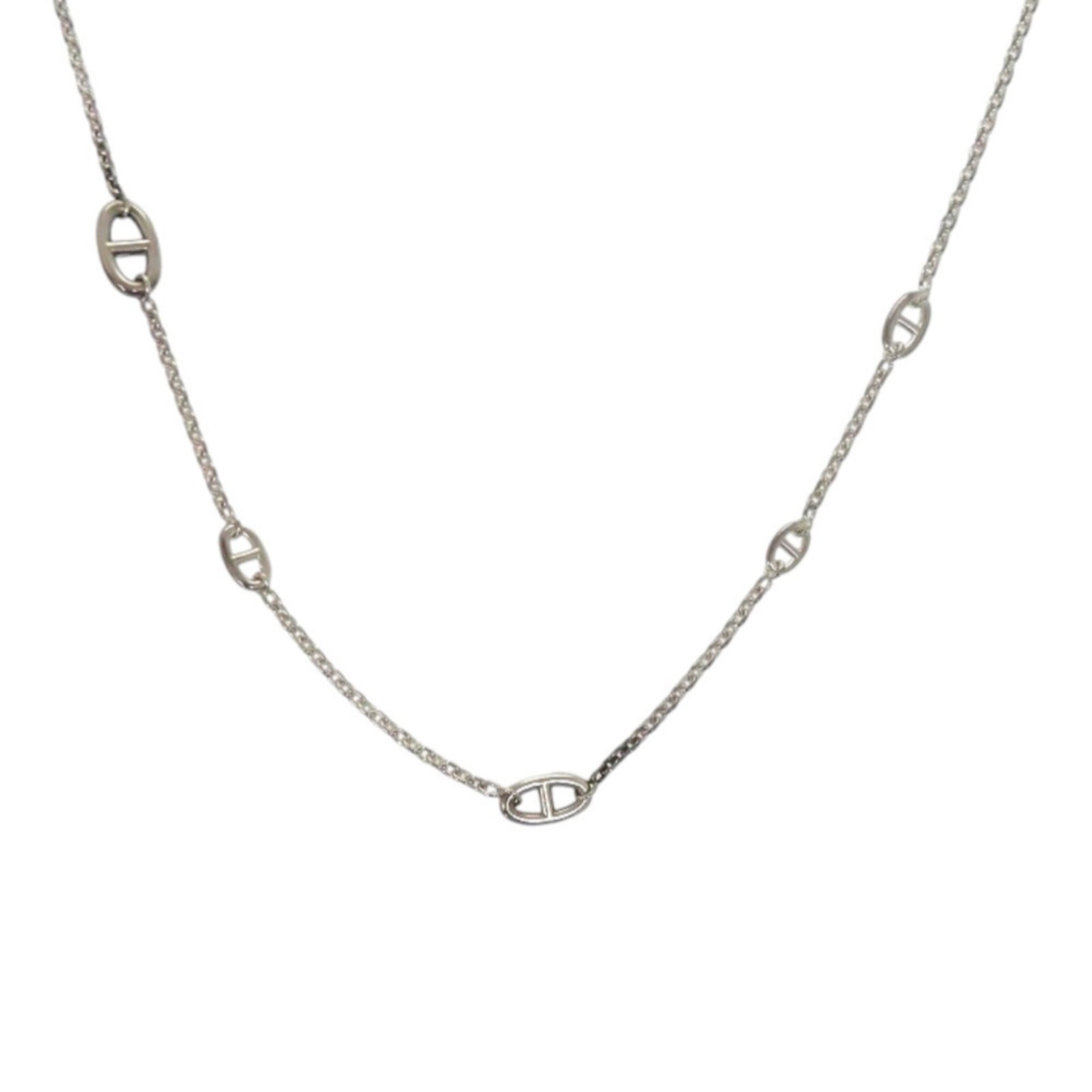 Hermes Chaine D'Ancre Silver 925 Necklace 1411 Hermes (1 of 9)
