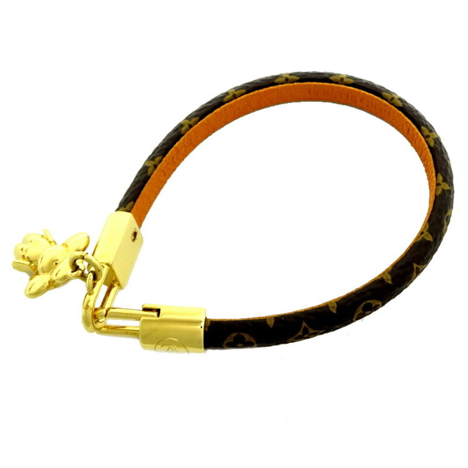 Leather Monogram Louis Vuitton Charm - 3