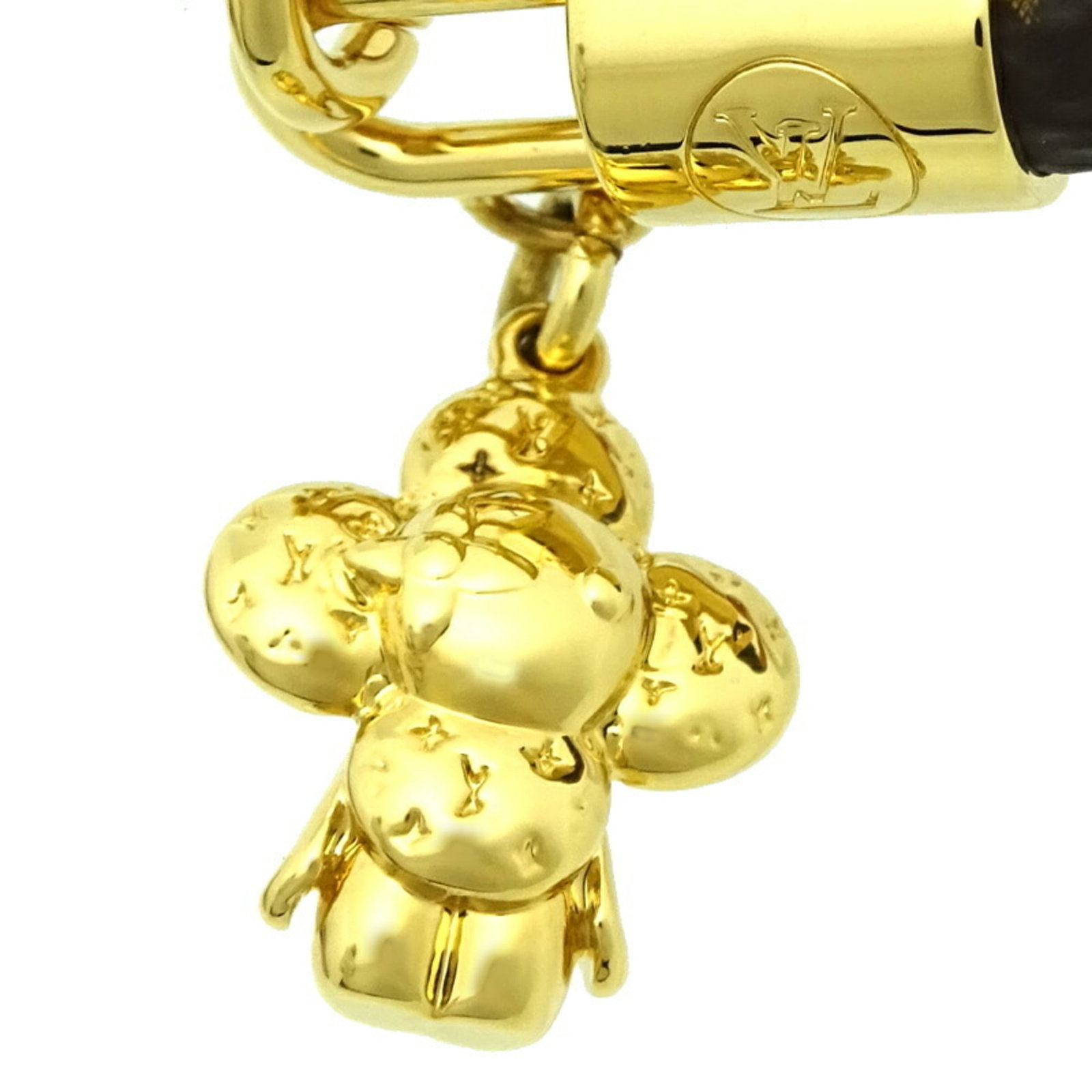 Leather Monogram Louis Vuitton Charm - 4
