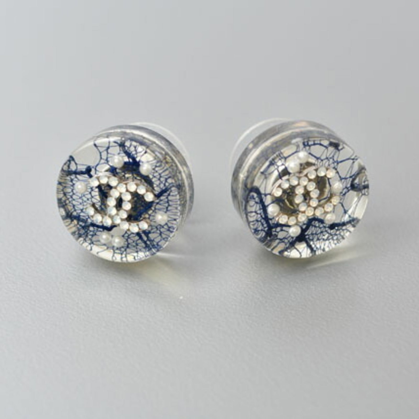 Chanel Stud Earrings Plastic - 5