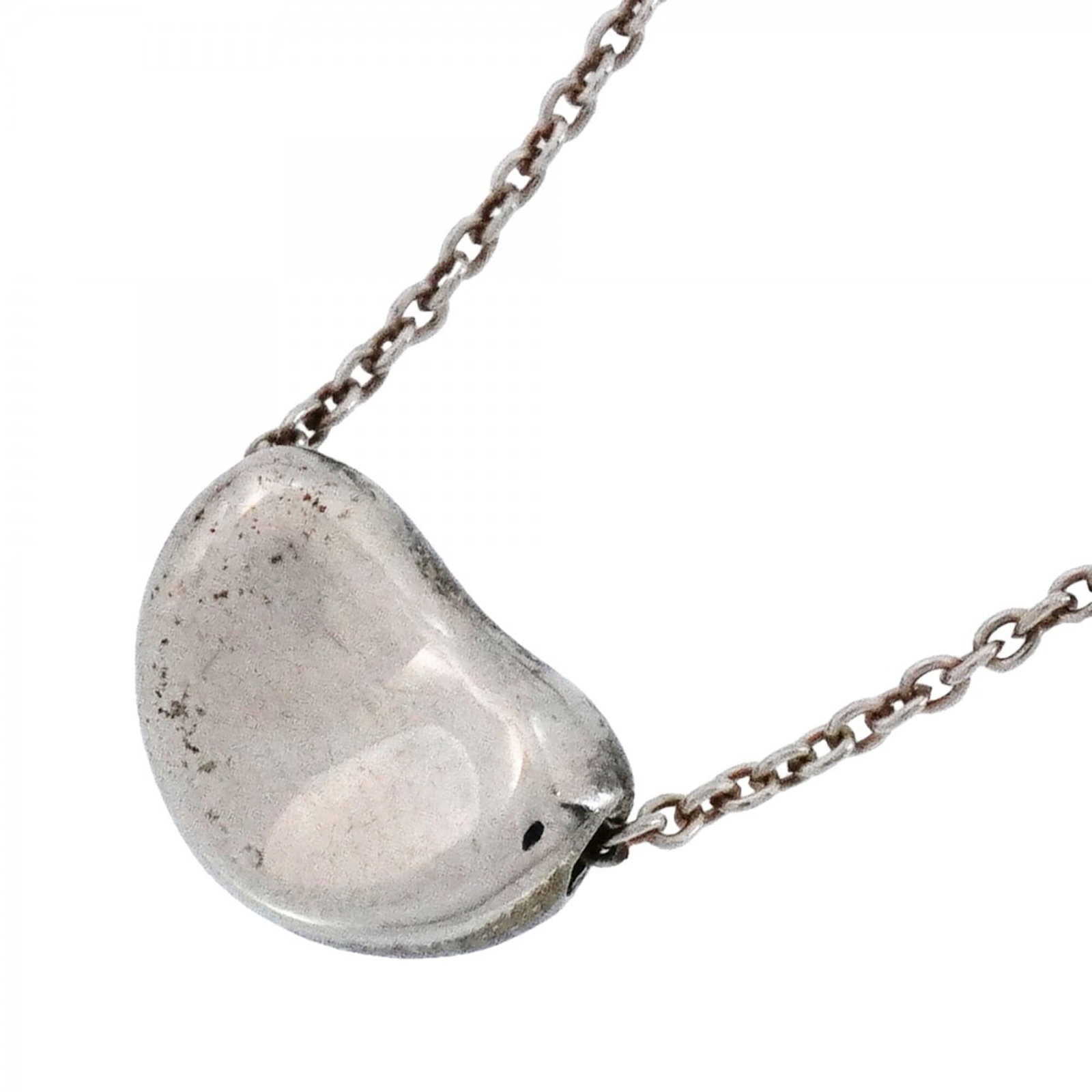 Tiffany & Co. Bean Necklace Sterling Silver 925 Women'S: Tiffany & Co. Bean Necklace Sterling Silver 925 Women'S Tiffany & Co. Bean Necklace Sterling Silver 925 Women's - A timeless piece from the renowned luxury brand, featuring a sterling silver bean