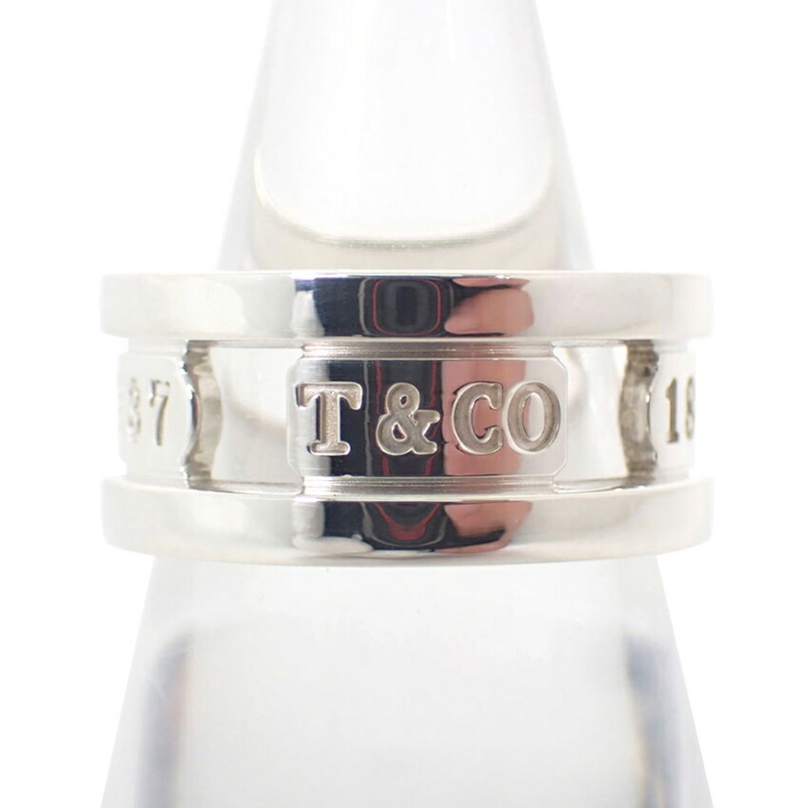 Sterling Silver Ring Tiffany Band (1 of 11)