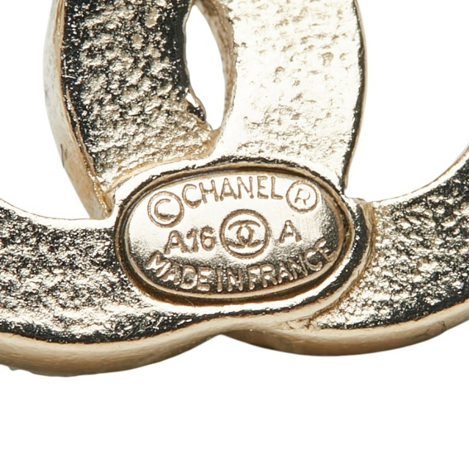 Stud earrings rhinestone Chanel - 3