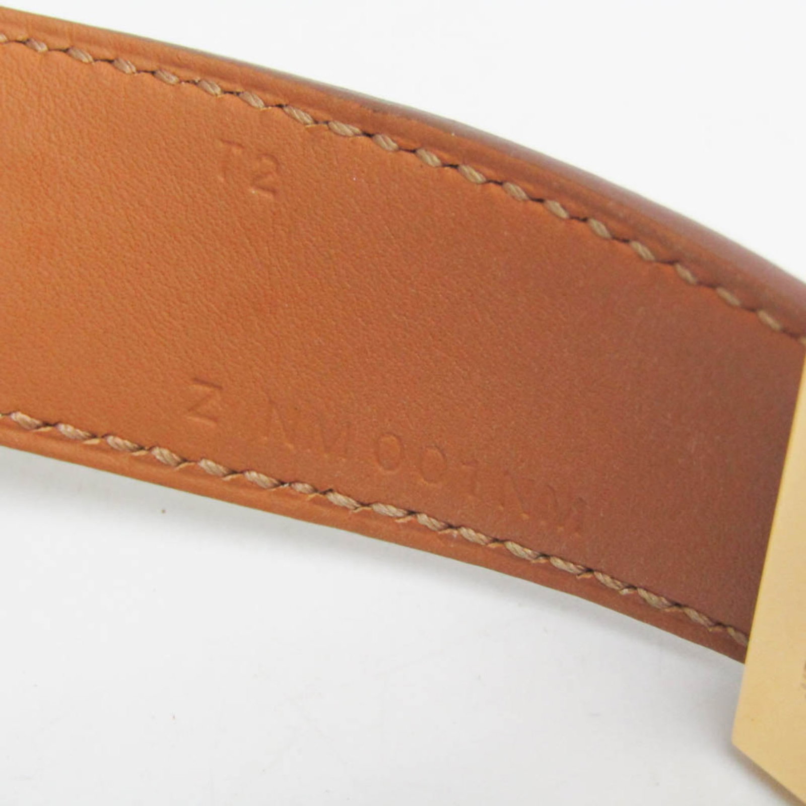 Metal leather bangle Hermes - 12