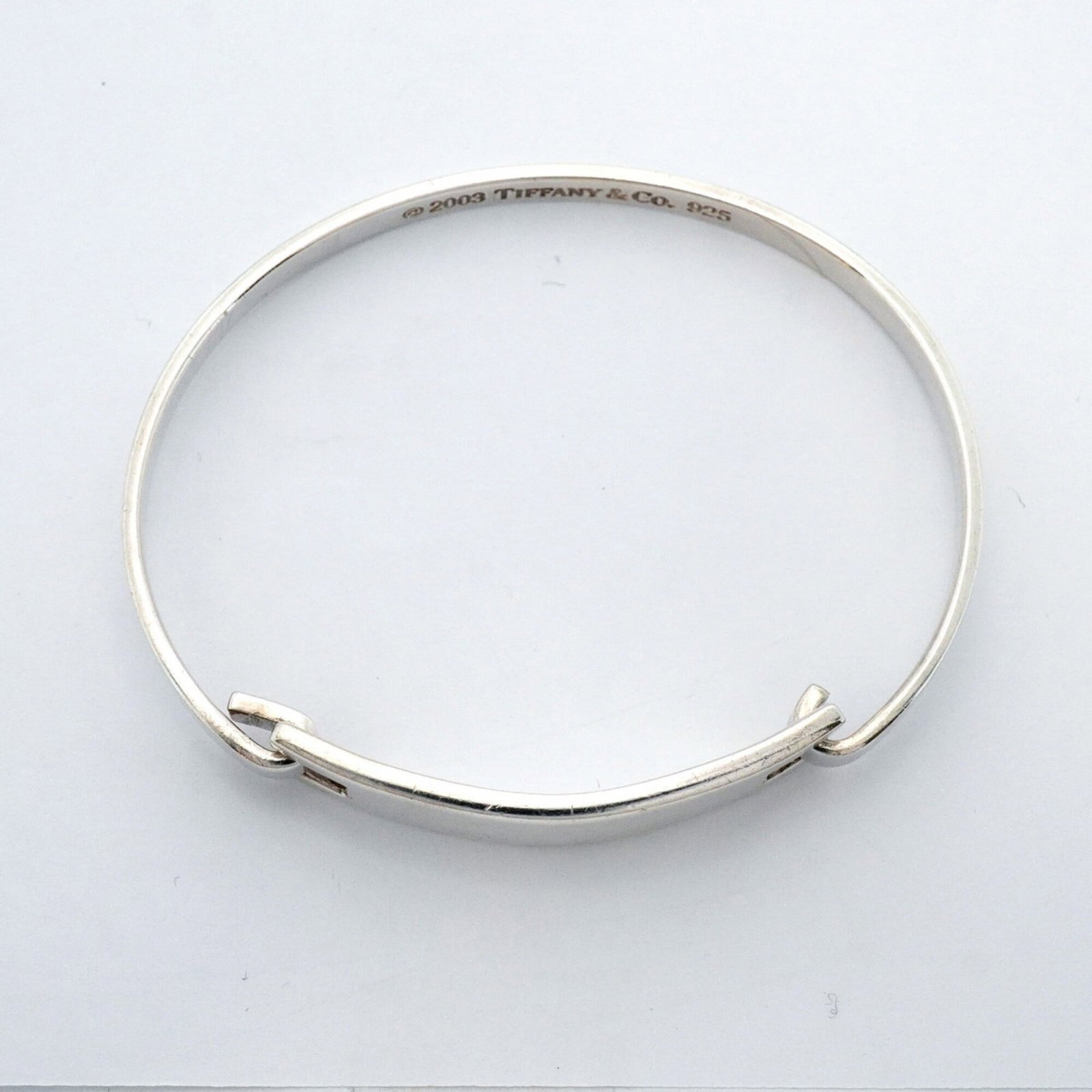 Silver Bangle Tiffany - 3