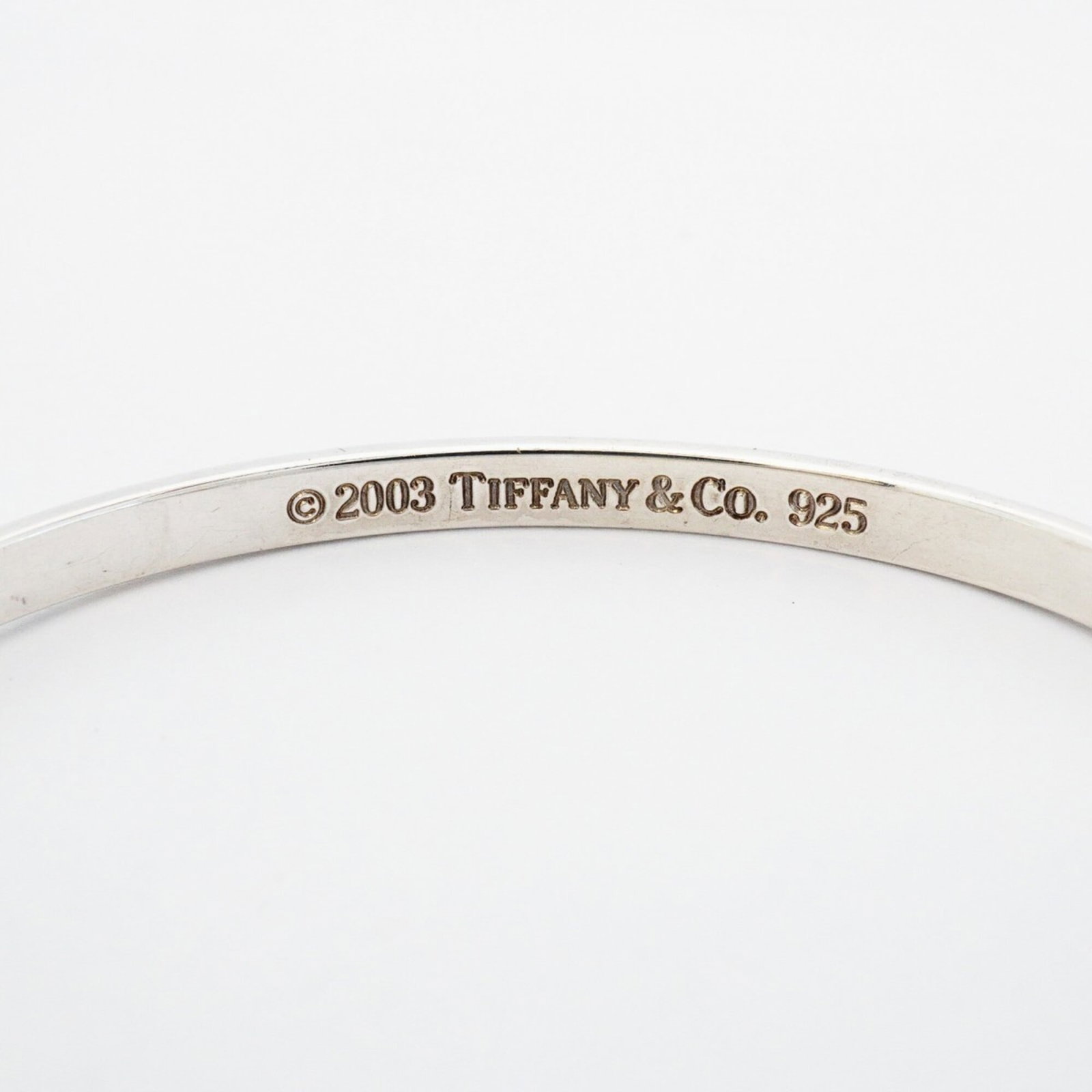 Silver Bangle Tiffany - 5