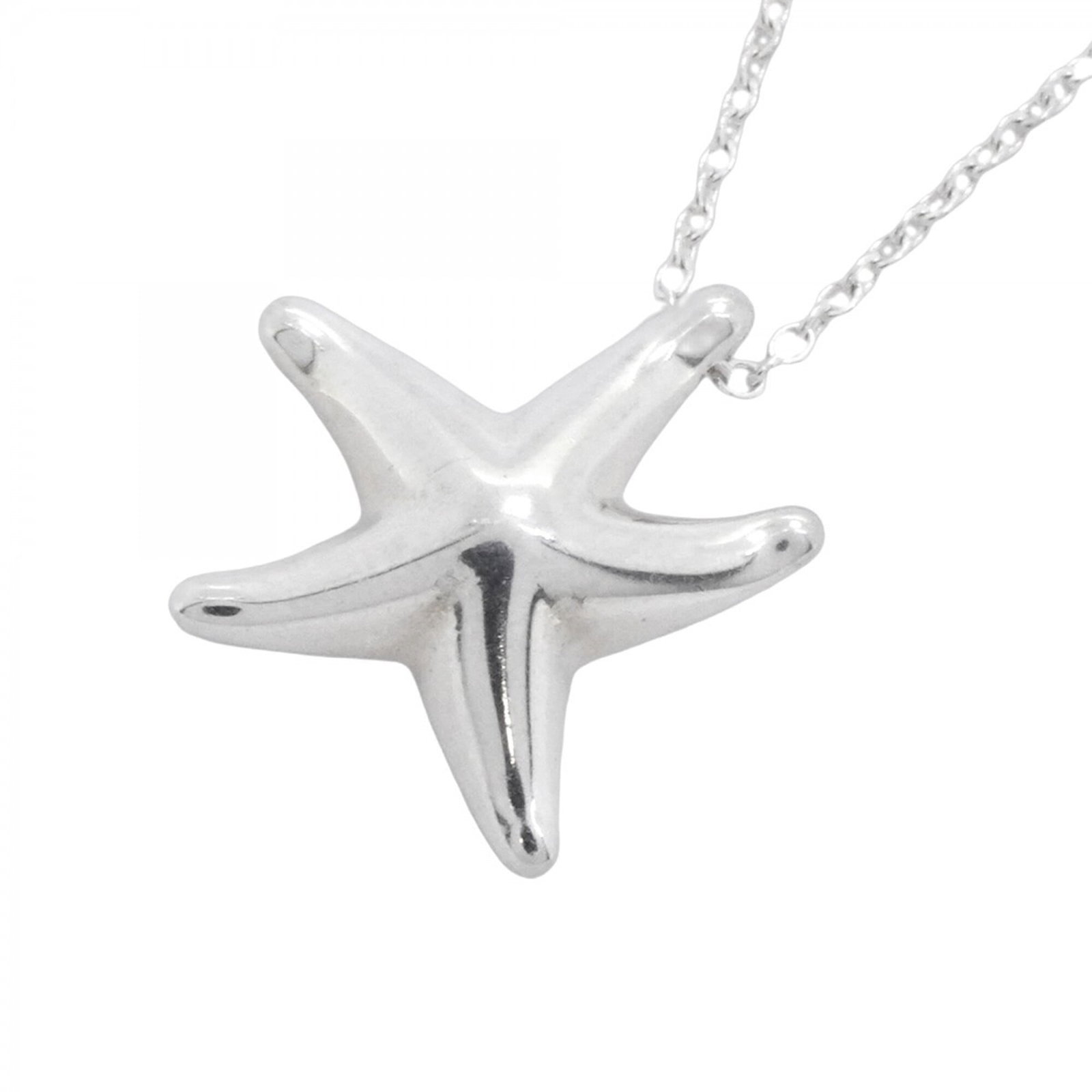 Sterling silver starfish necklace for women by Tiffany & Co.: Sterling silver starfish necklace for women by Tiffany & Co. Item Specifics: Brand: Tiffany Necklace Type: Necklace Gender: Women Material: Silver 925 Neck Circumference: 40.5 cm / 15.94'' Pendant Siz