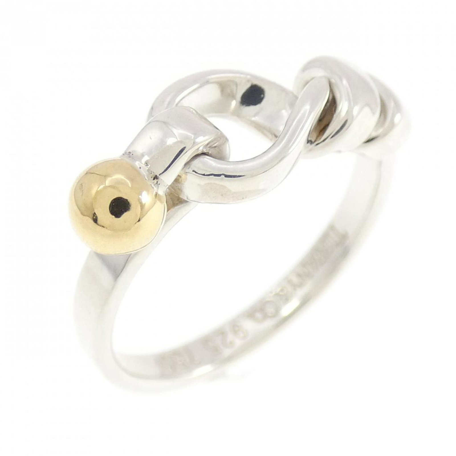Tiffany Band Ring Silver 925 Yellow Gold (18K): Tiffany Band Ring Silver 925 Yellow Gold (18K) Tiffany Band Ring Silver 925 Yellow Gold (18K) features a classic design with a touch of elegance. Made from high-quality silver 925 and yellow gold, thi