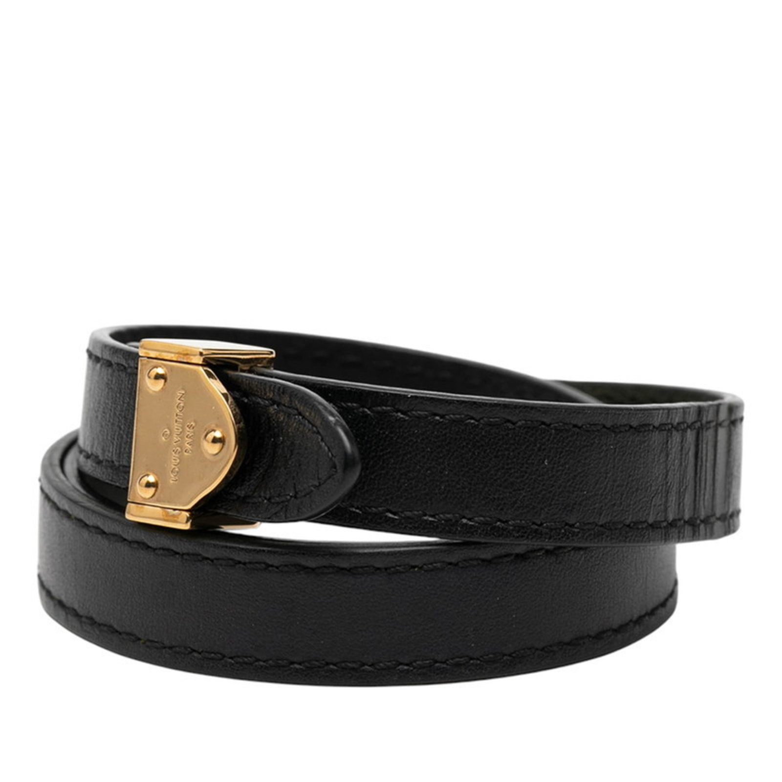 Charm Vuitton Leather Bracelet - 2