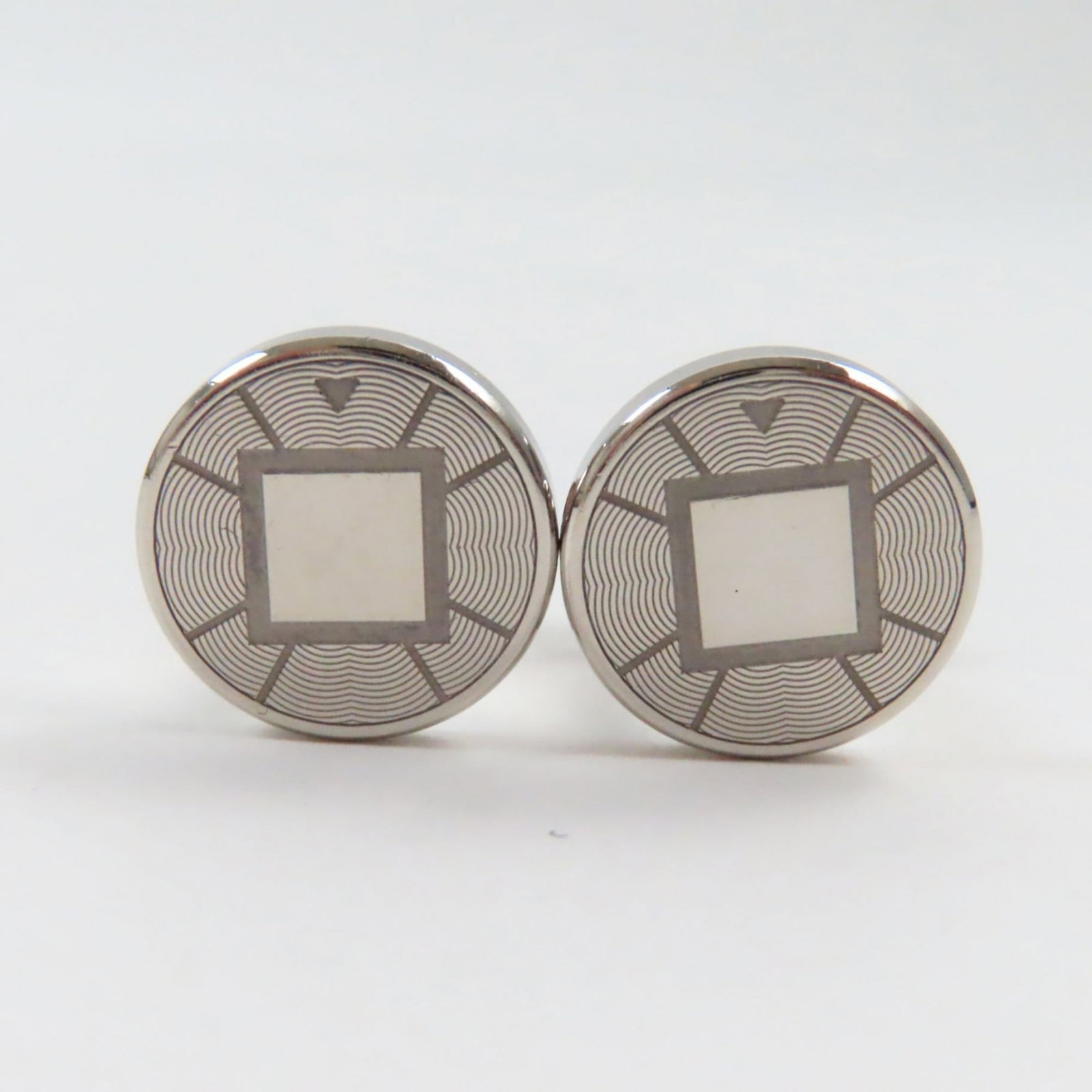 Stud button silver 925 cartier - 2