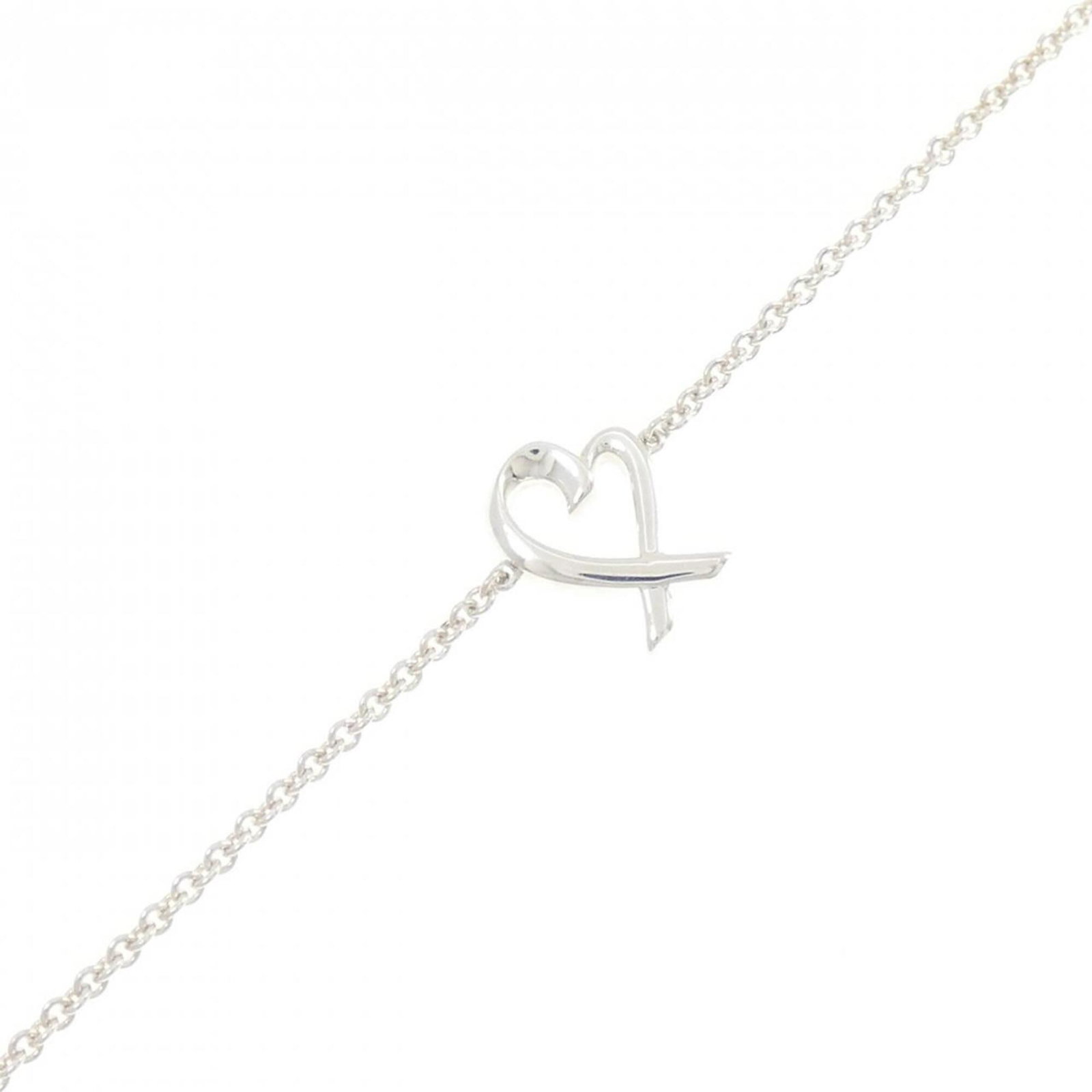 Charm Tiffany Bracelet 925 Silver: Charm Tiffany Bracelet 925 Silver Charm Tiffany Bracelet 925 Silver - A beautiful, like-new charm bracelet made from high-quality 925 silver. Measuring 17.5cm in length and 11.6cm in width, this
