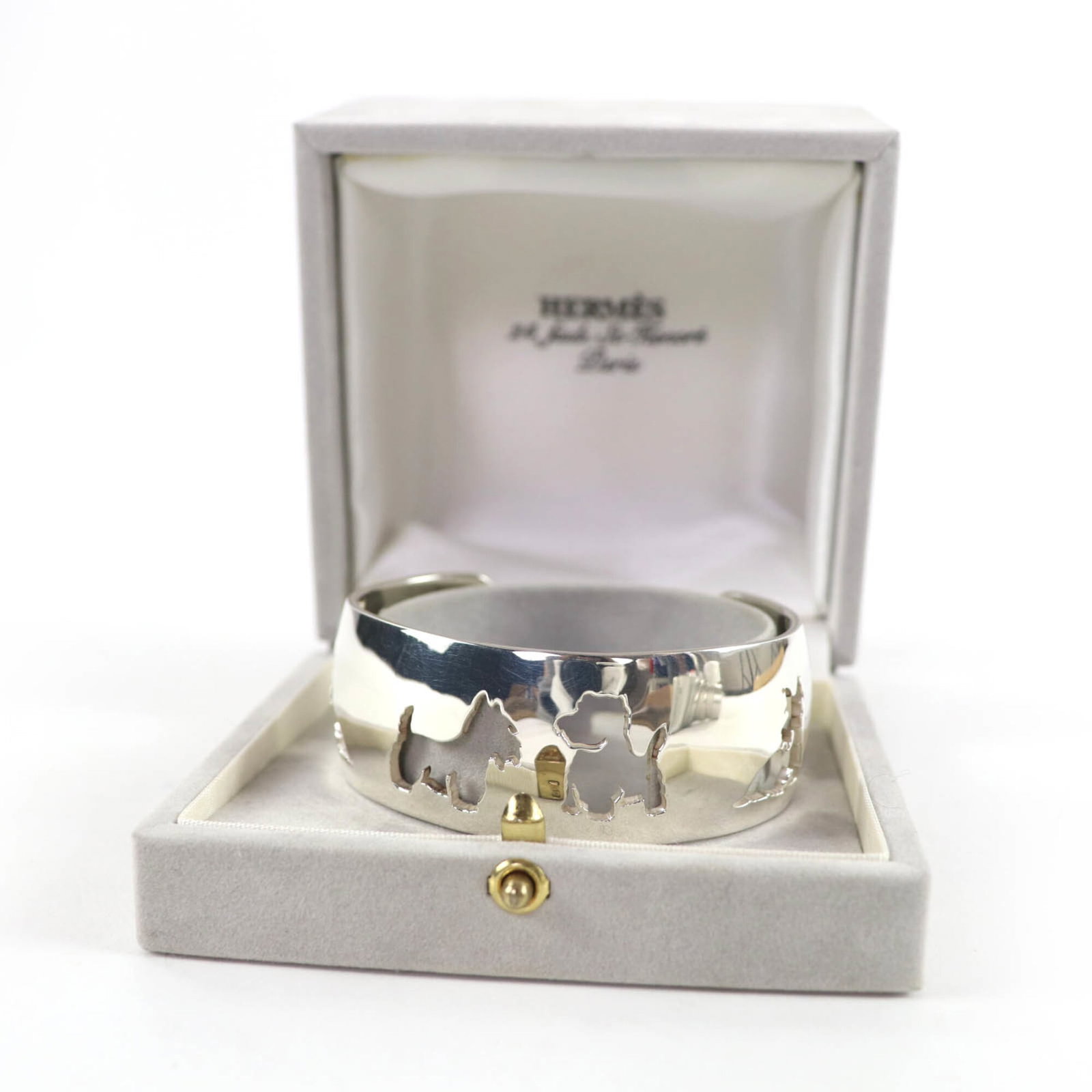 Hermes Bangle Silver 925 - 2