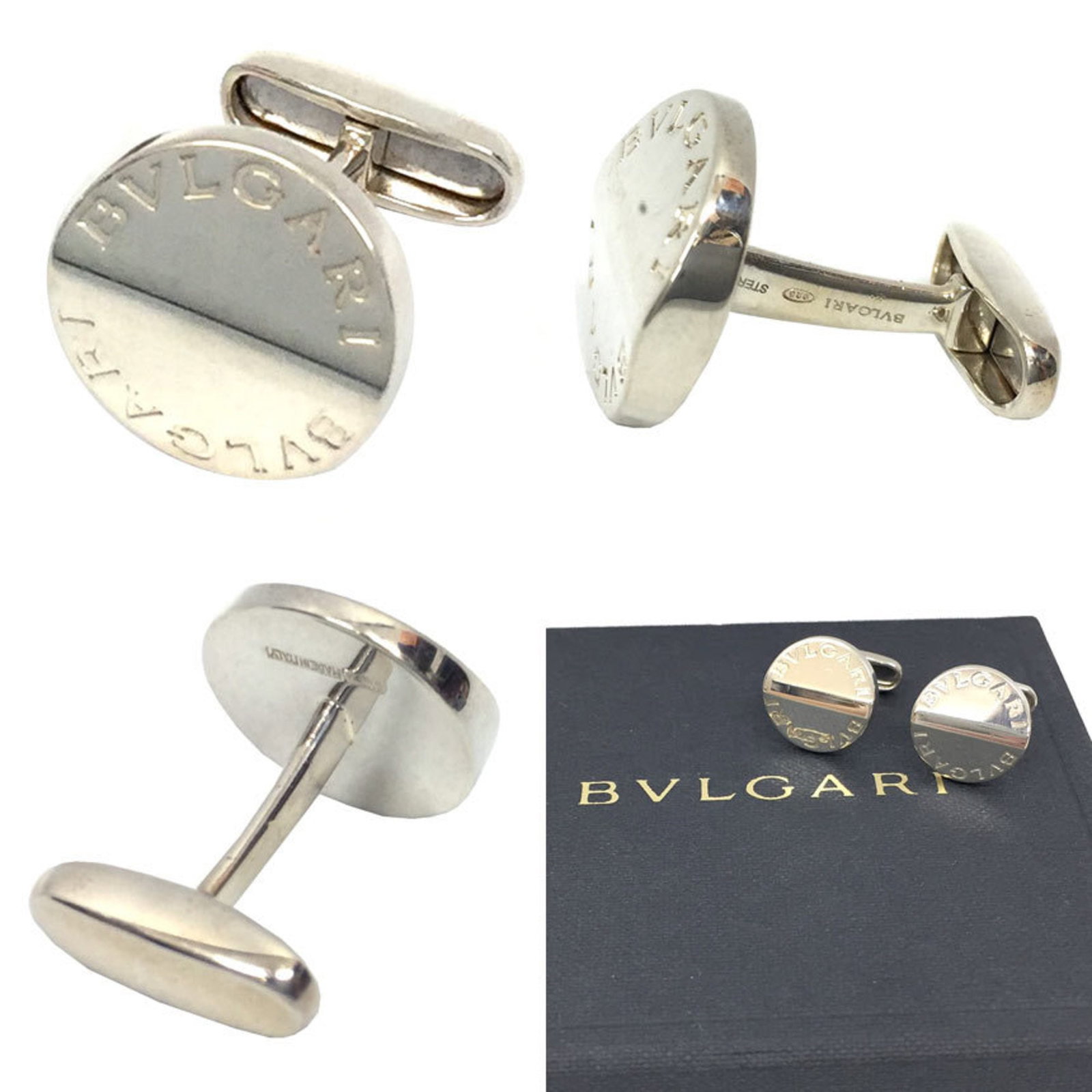 Bvlgari Cufflinks 925 Silver - 2