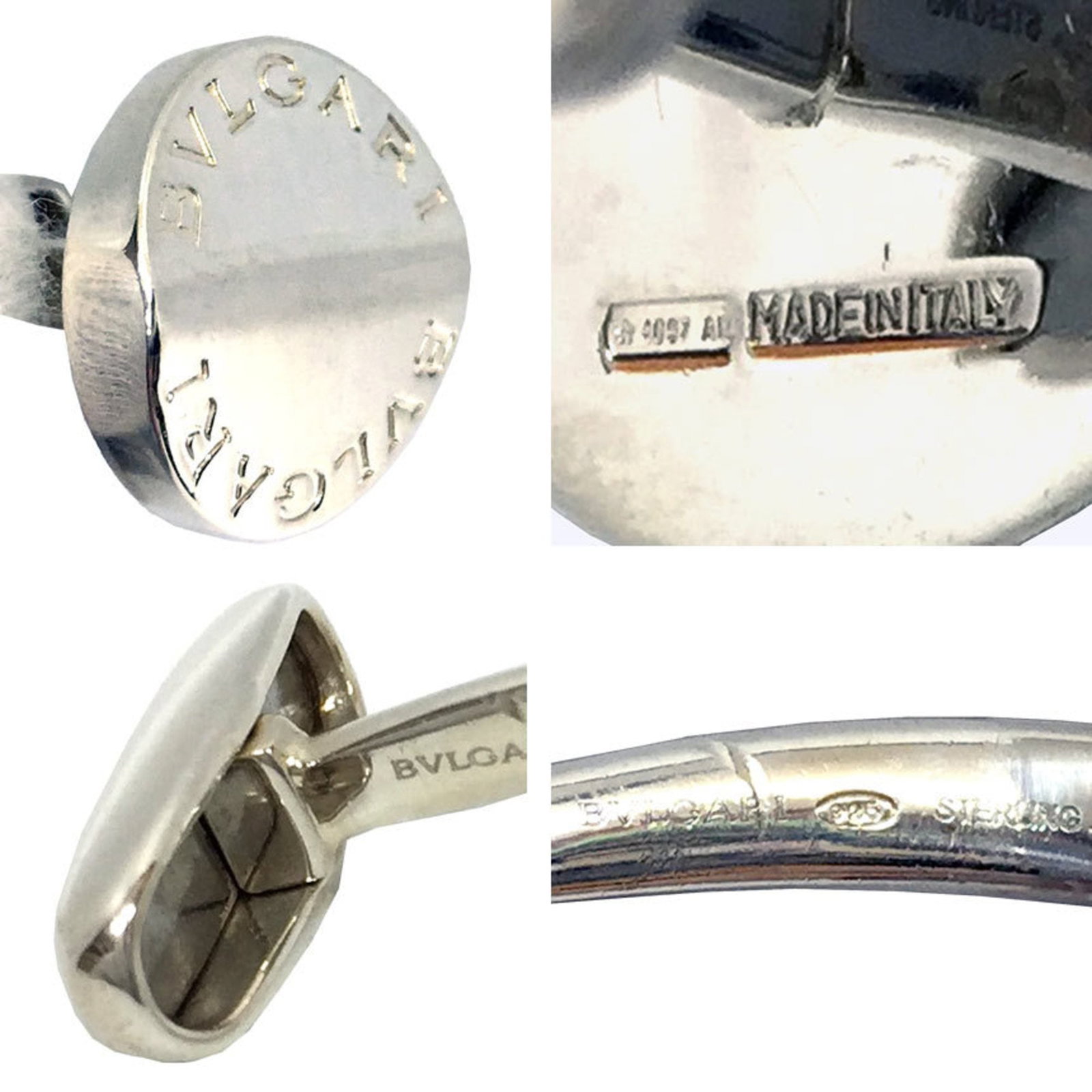 Bvlgari Cufflinks 925 Silver - 3