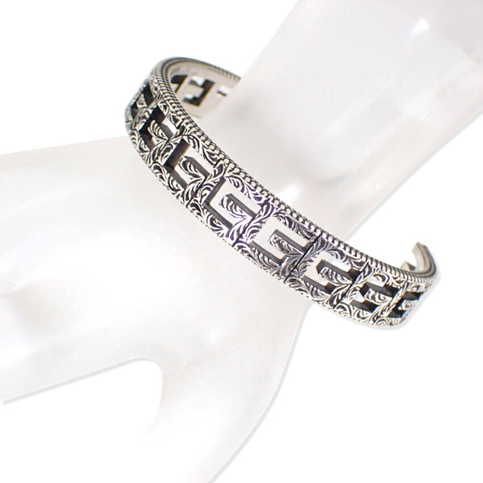 Sterling Silver Gucci Bangle 925 - 2