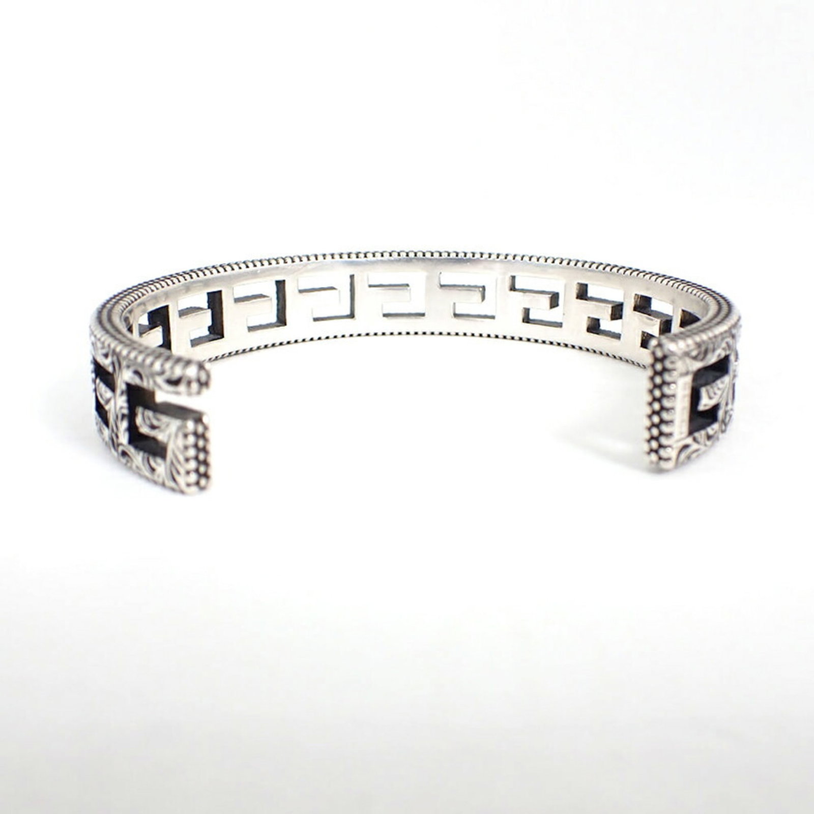 Sterling Silver Gucci Bangle 925 - 8