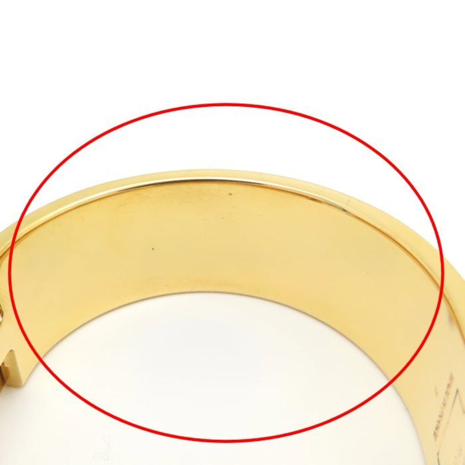 Hermes Bangle Enamel Gold Plating - 10