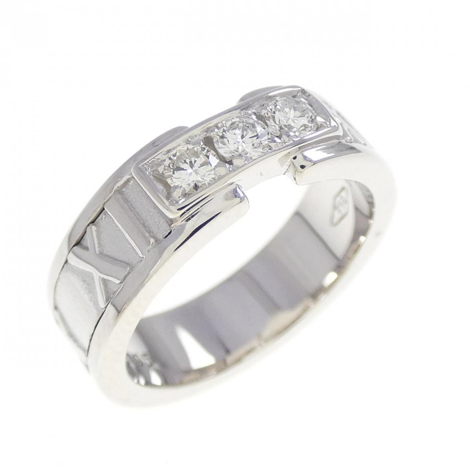 Tiffany Band Ring White Gold (18K) (1 of 5)