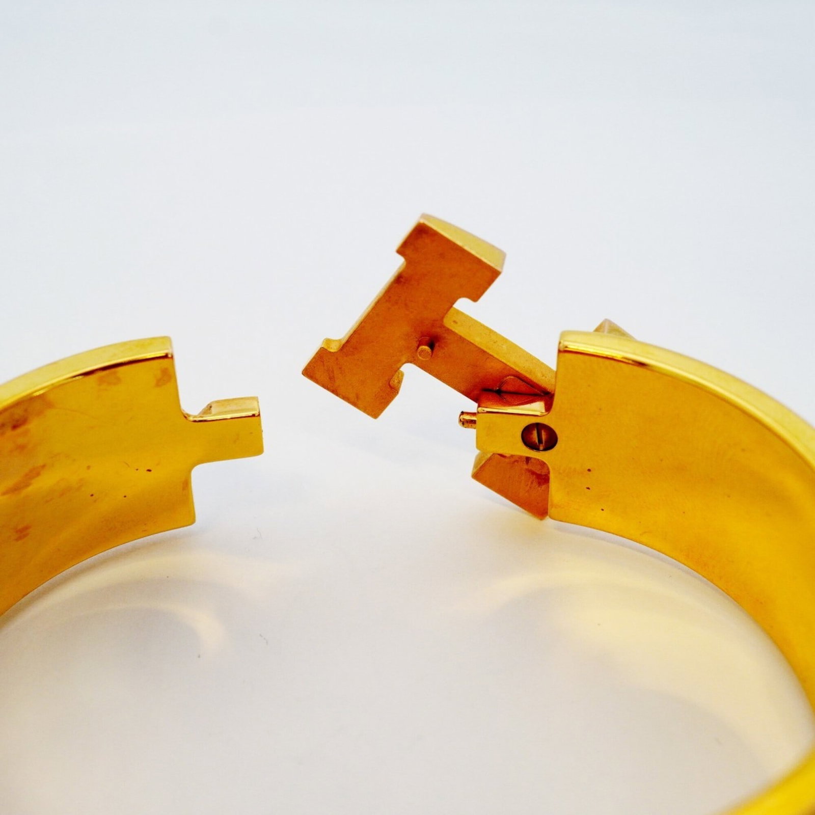 Hermes Bangle Gold Plating - 4