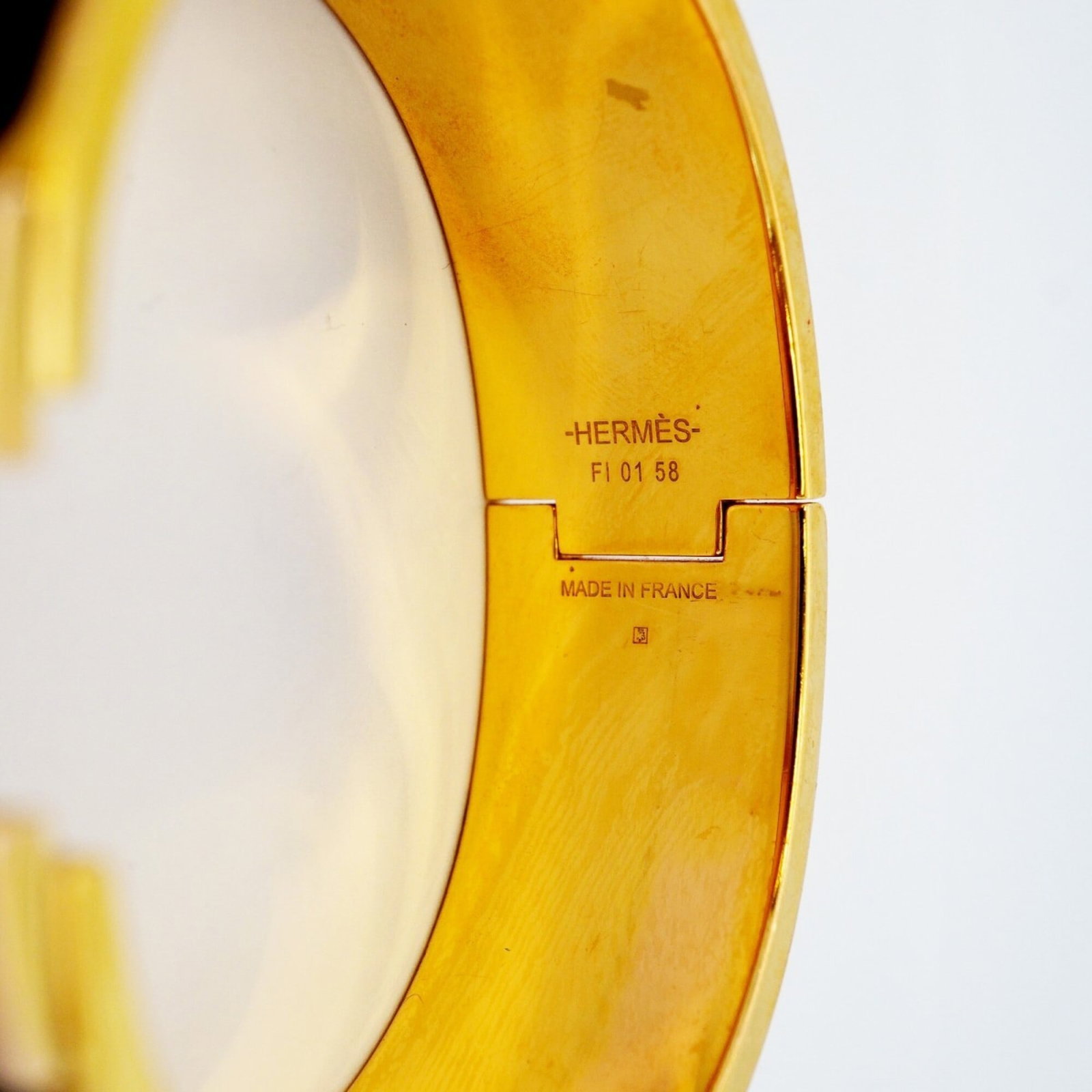 Hermes Bangle Gold Plating - 5