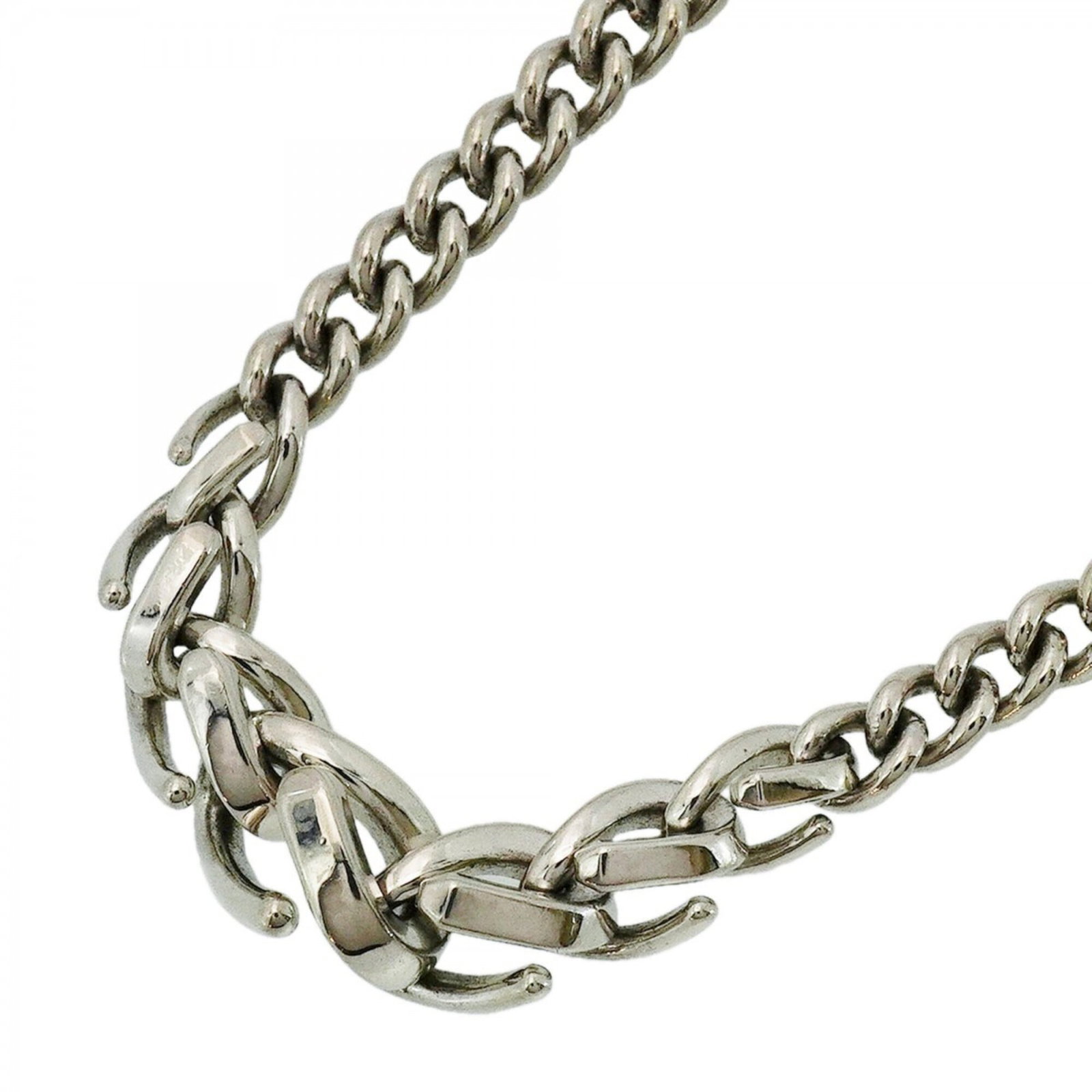 Tiffany & Co. Forge Graduated Sterling Silver Necklace (925) - Men'S Women'S: Tiffany & Co. Forge Graduated Sterling Silver Necklace (925) - Men'S Women'S Tiffany & Co.'s Forge Graduated Sterling Silver Necklace boasts a unique, graduated design. The necklace features silver 92