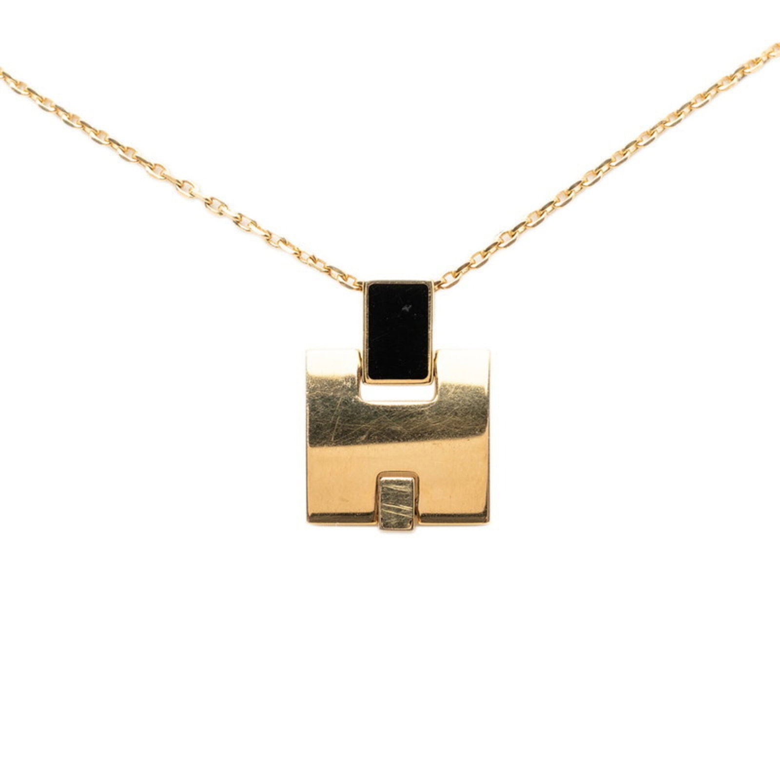 Women's Gold Plated Hermes Eileen Pendant Necklace (1 of 5)