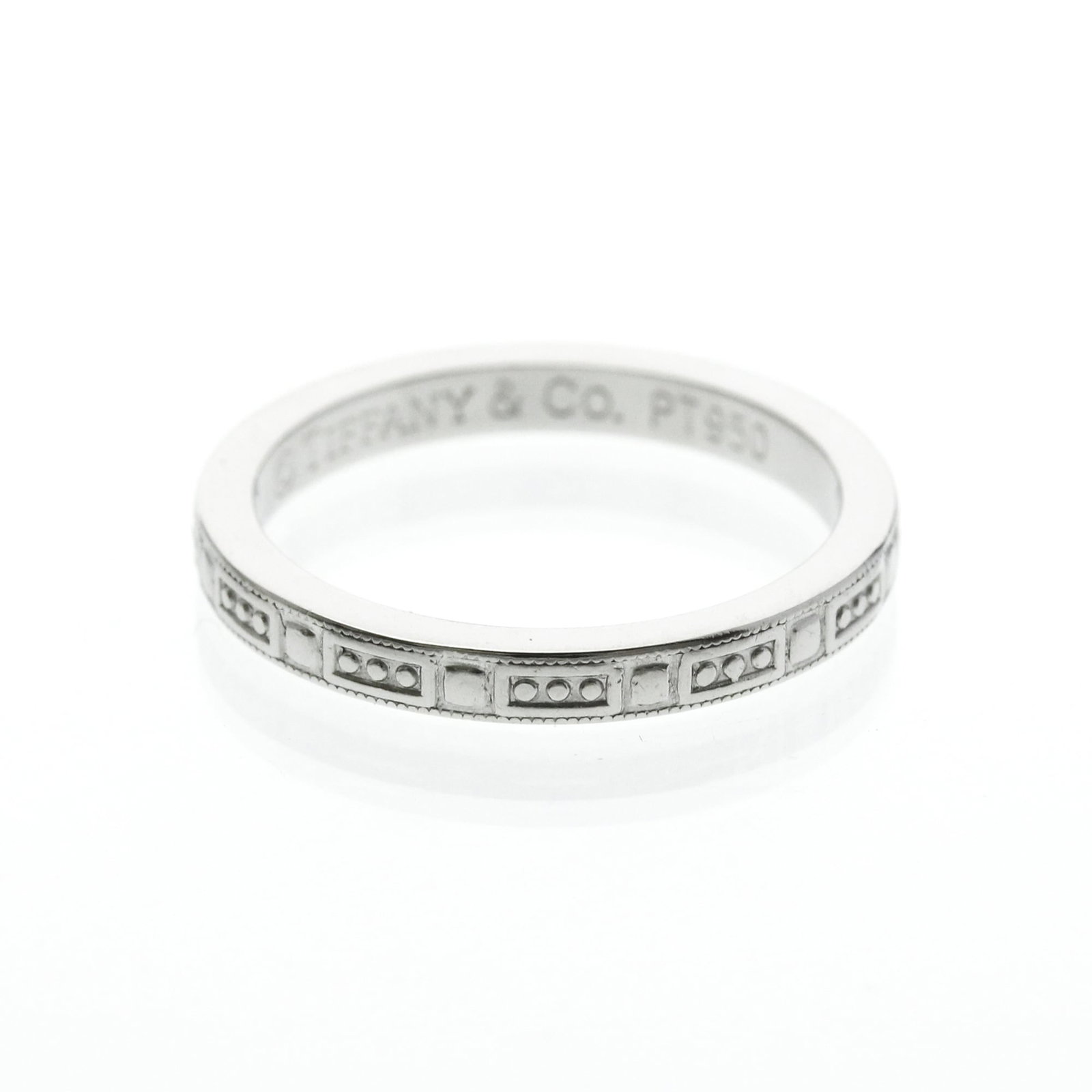 Tiffany band ring platinum (1 of 9)