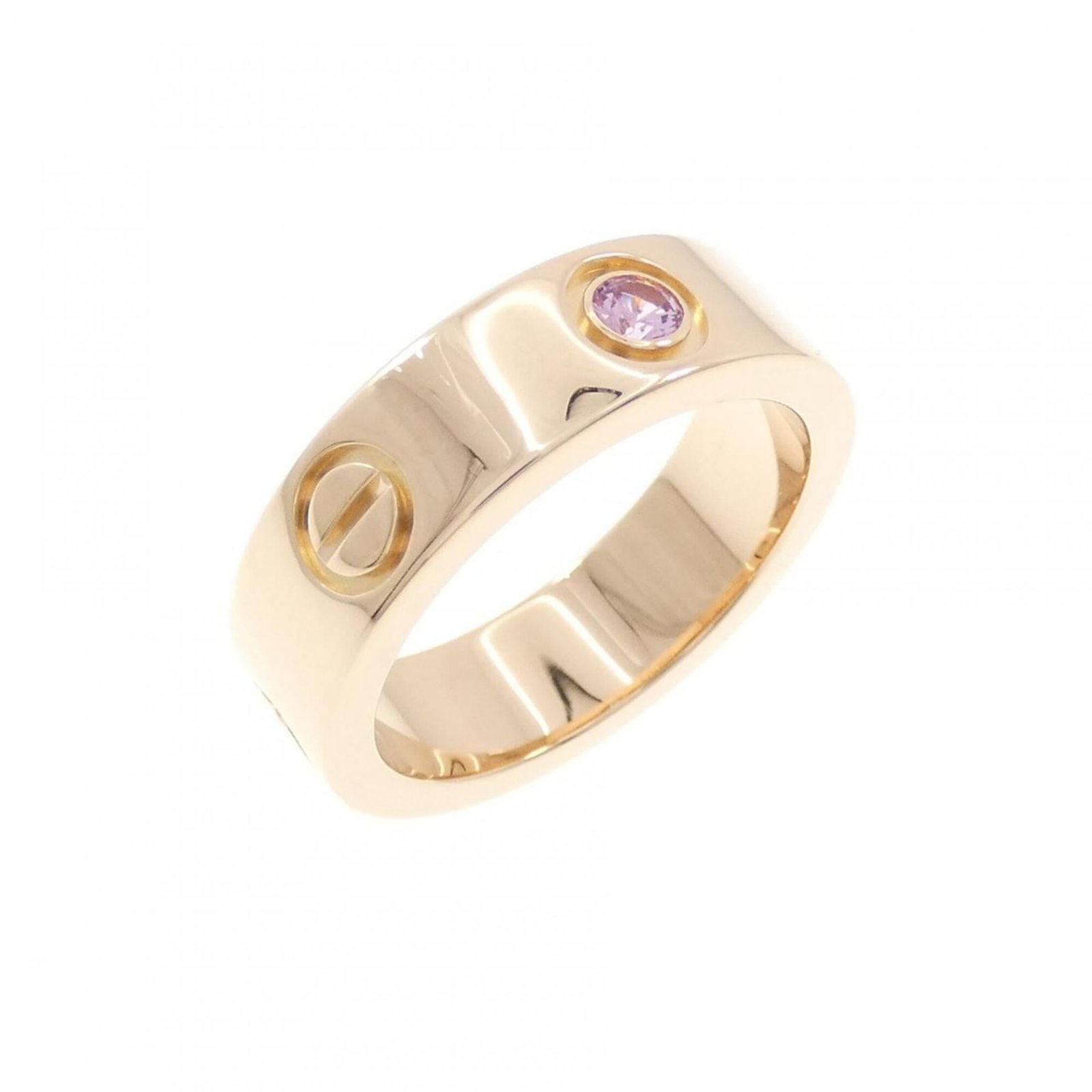 Pink gold 18k ring band from Cartier: Pink gold 18k ring band from Cartier Pink gold 18k ring band from Cartier, featuring a beautiful and elegant design. This used item, in like new condition with hardly any traces of usage, boasts the i