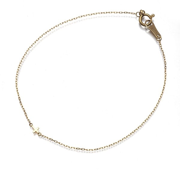Agete Bracelet Cross 18K 750 Yellow Gold (1 of 4)