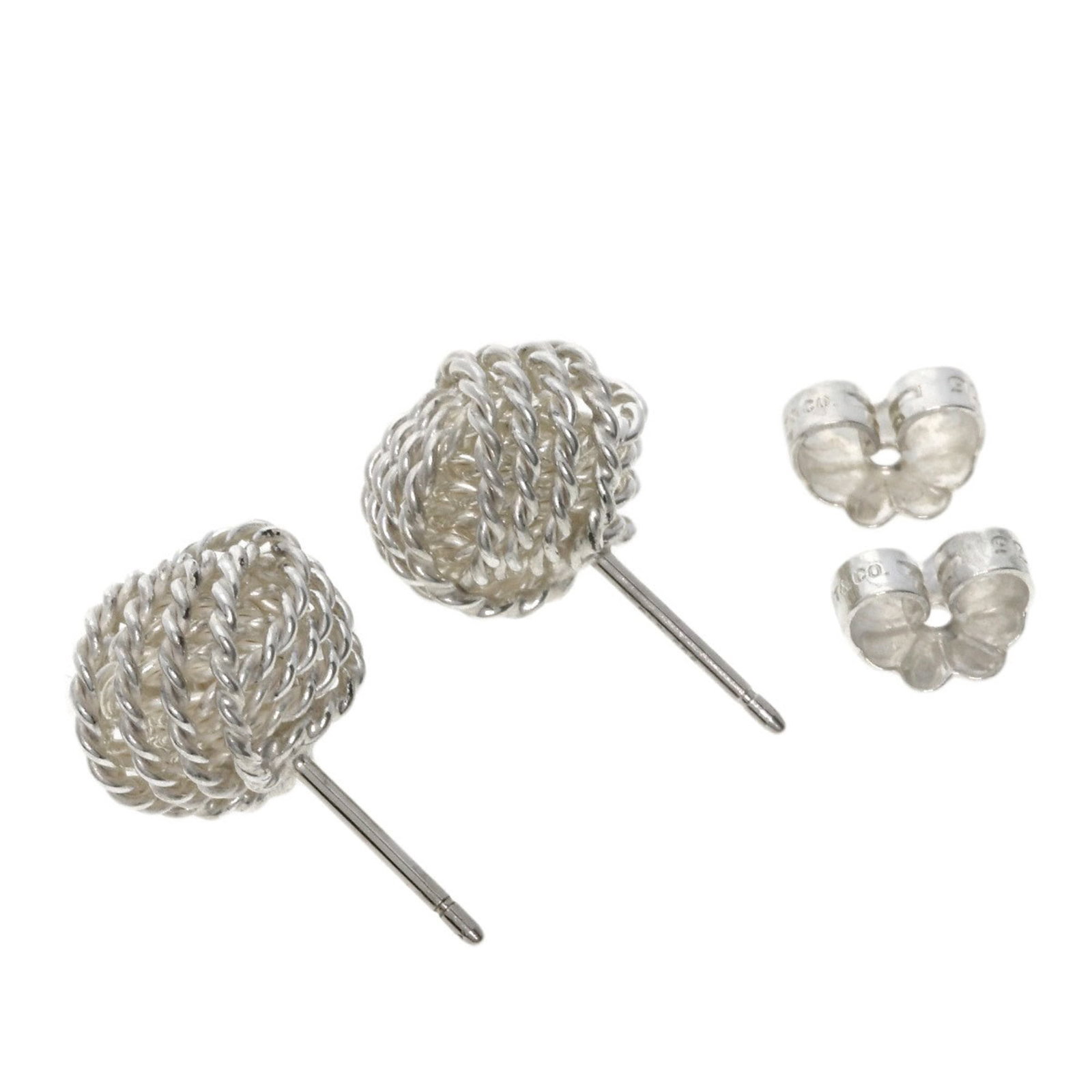 Stud earrings silver Tiffany - 2