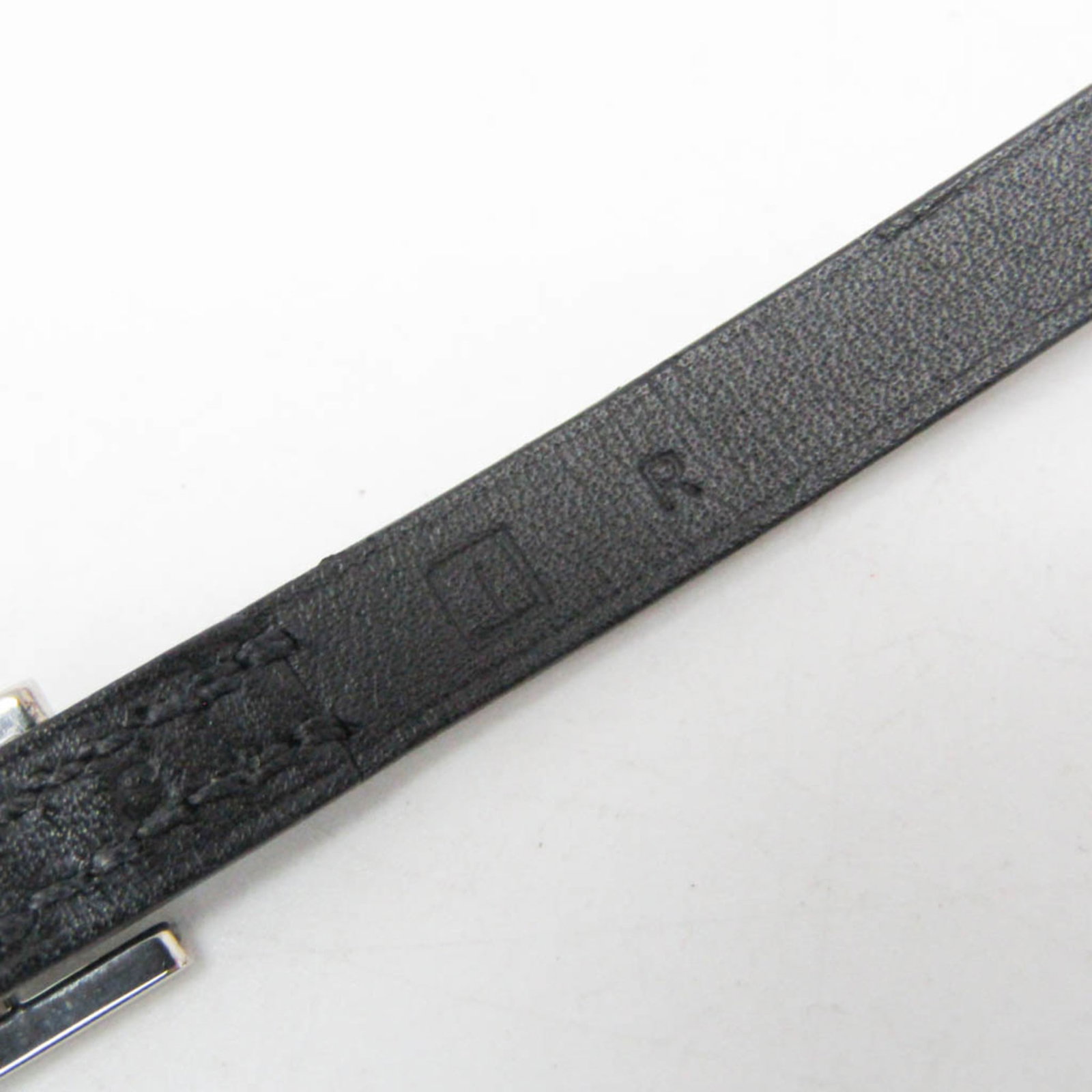 Metal leather bangle Hermes - 10