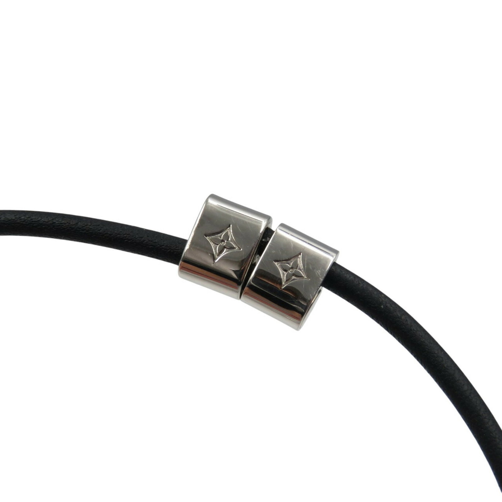 Charm Vuitton Leather Bracelet - 4