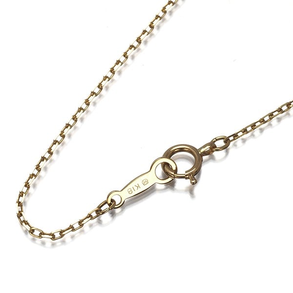 Cable Mikimoto 40cm 18k yellow gold chain necklace: Cable Mikimoto 40cm 18k yellow gold chain necklace 18k yellow gold chain necklace from MIKIMOTO, crafted with 40cm length and adorned with intricate details. This beautiful piece showcases the brand's