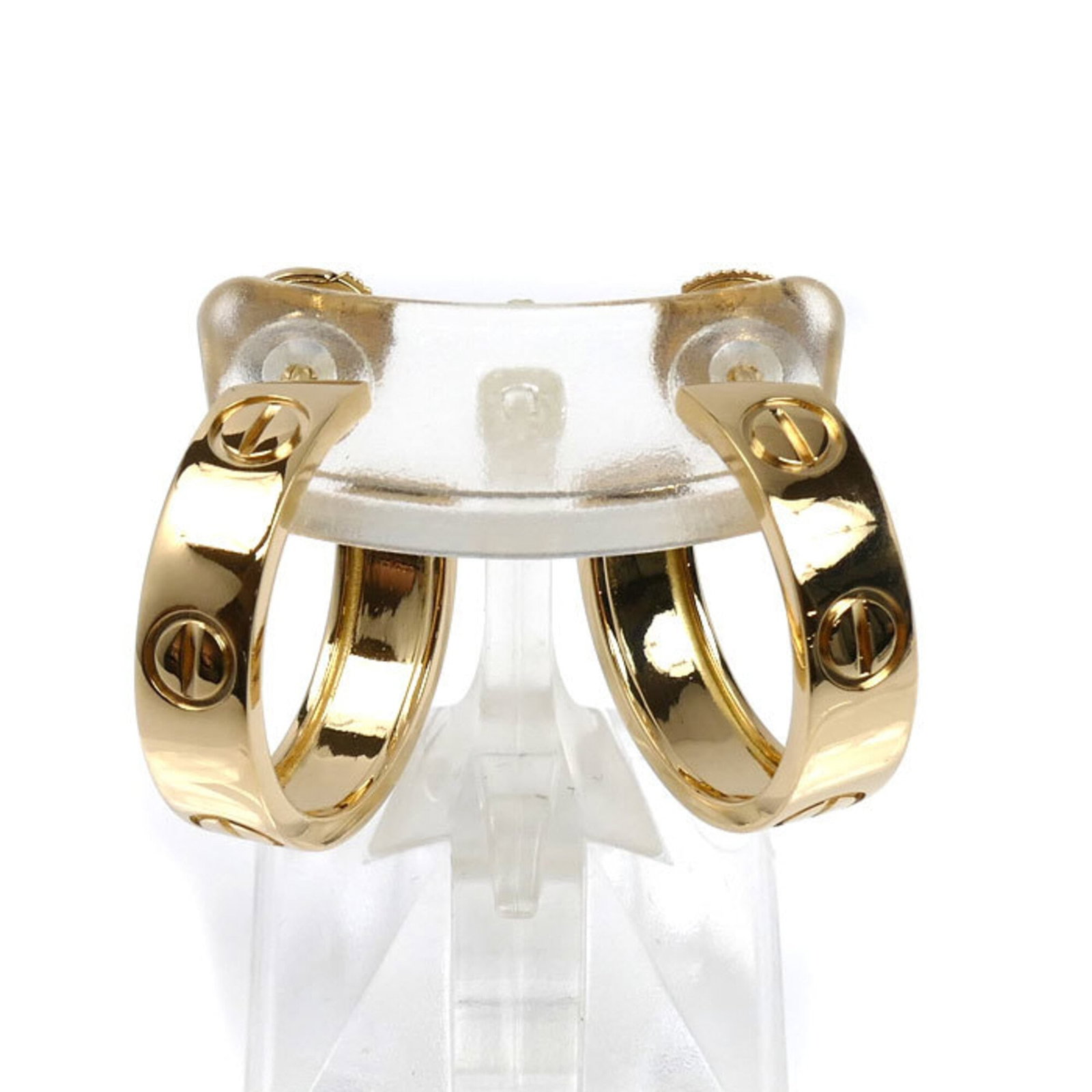 Cartier Stud Earrings Yellow Gold (18K) (1 of 6)