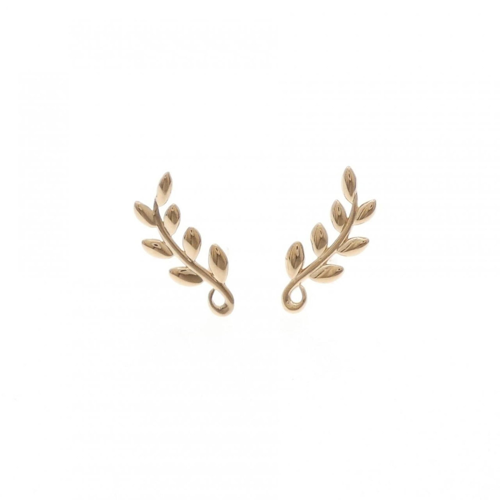 Gold Pink Tiffany Stud Earrings: Gold Pink Tiffany Stud Earrings Pink Gold (18K) details shine in these elegant stud earrings, crafted from 18-karat gold with a soft pink hue. Measuring 18mm x 7.2mm, they weigh 2.5g and sit securely