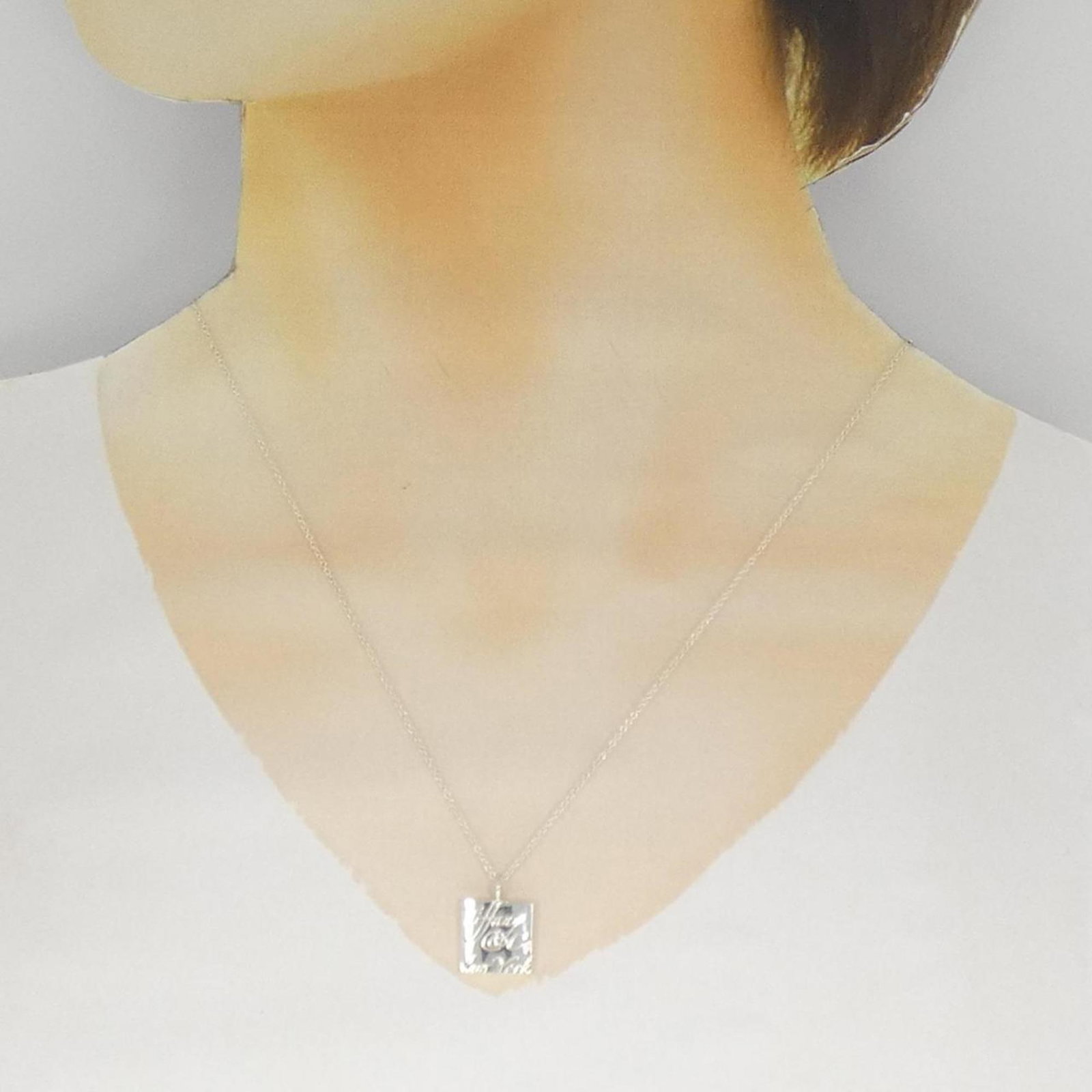 Notes Square Necklace Tiffany - 6