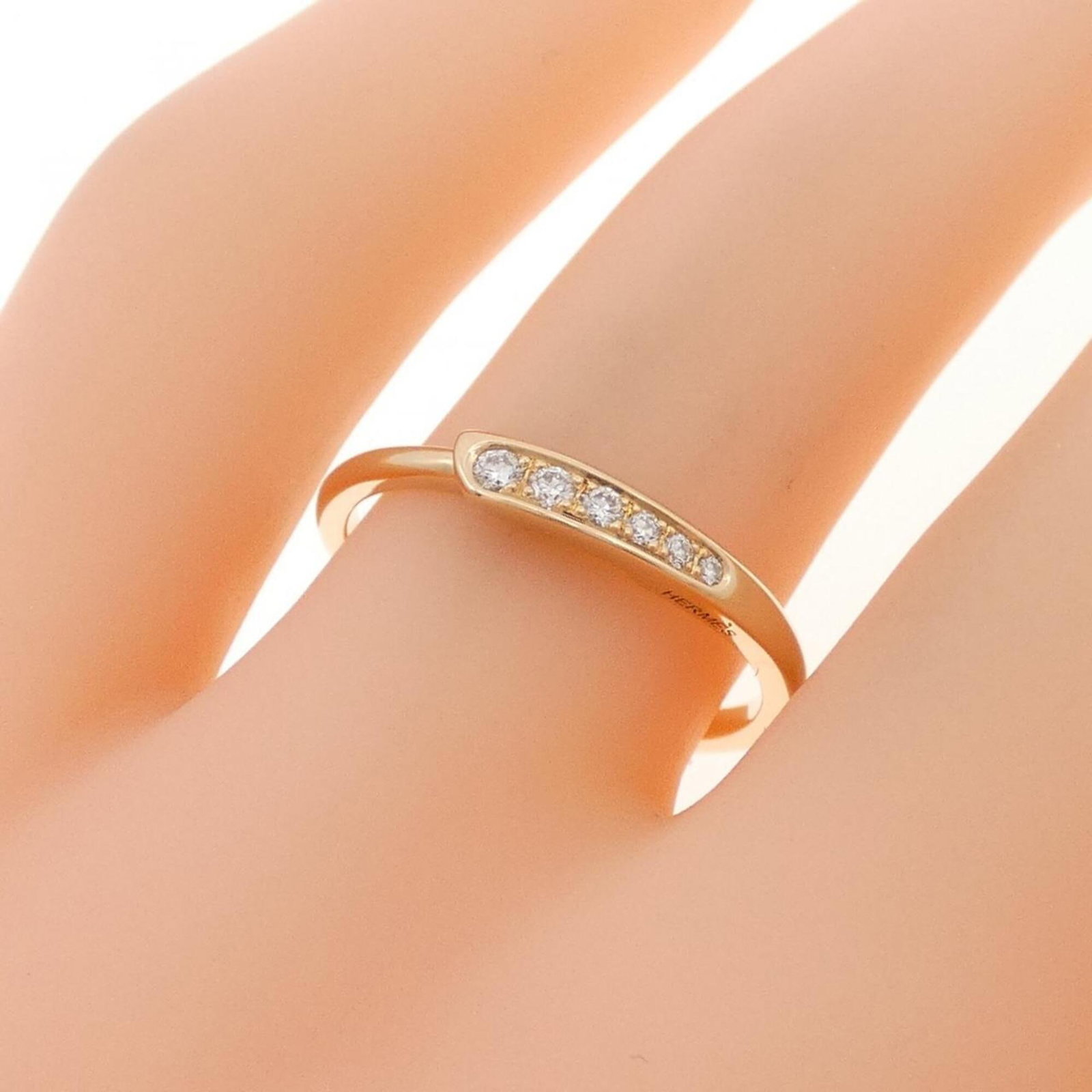 Diamond Hermes Ring - 5