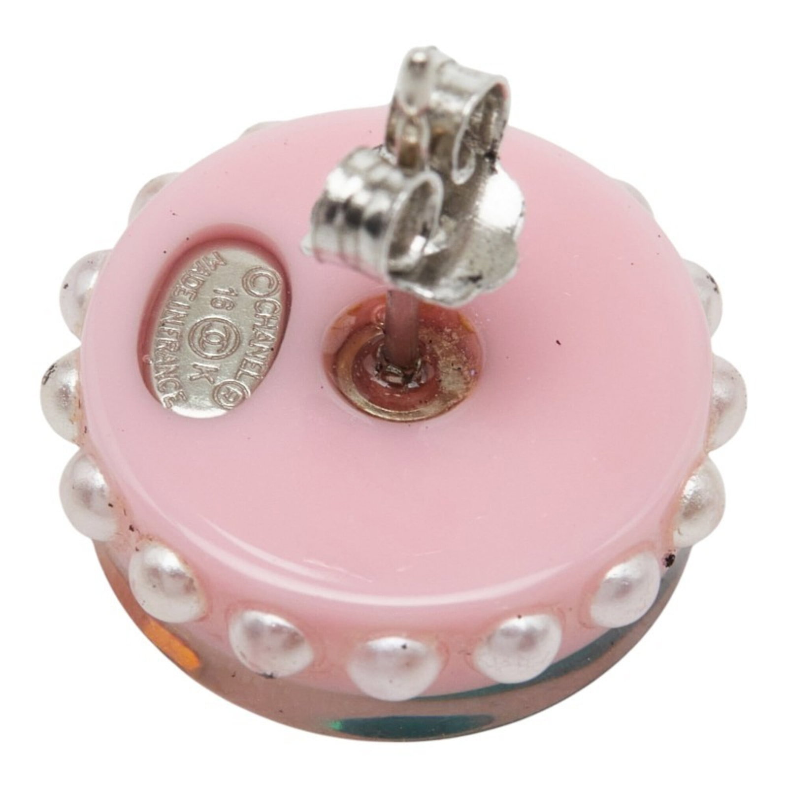 Chanel Stud Earrings Plastic - 5
