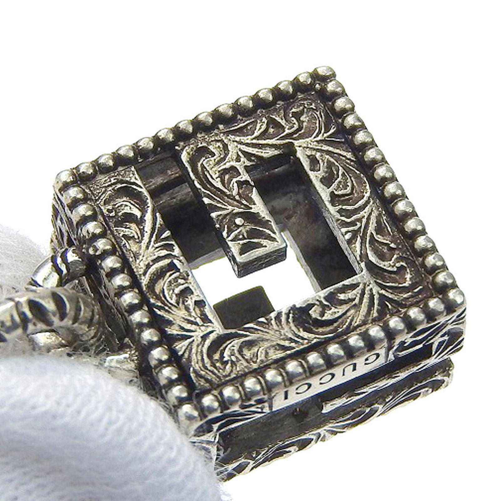 Gucci Square Necklace Cube - 3