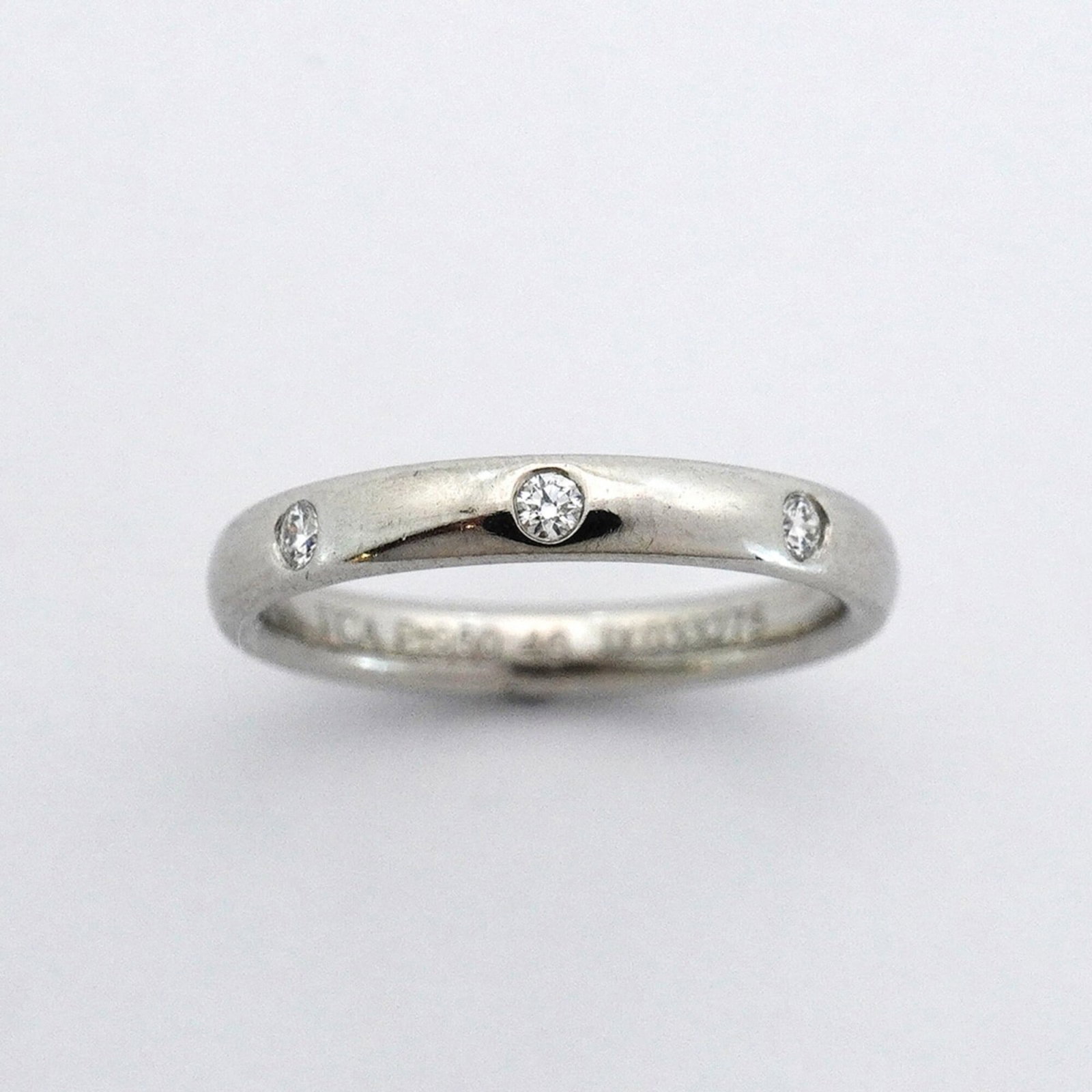Band platinum ring van cleef arpels - 2