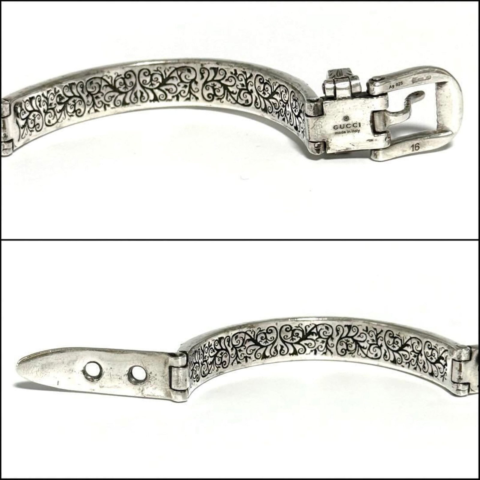 Bangle Gucci 925 Silver - 4