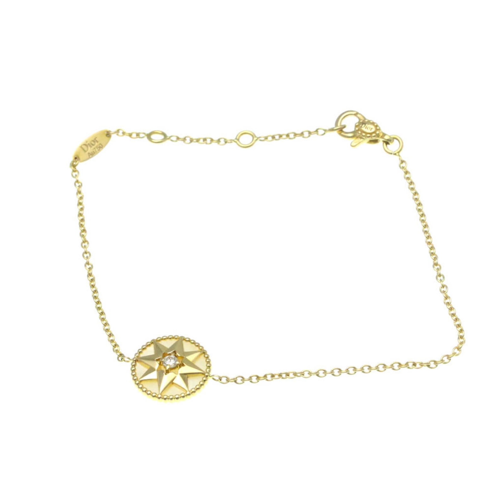 Christian Dior Charm Yellow Gold 18K Bracelet (1 of 12)