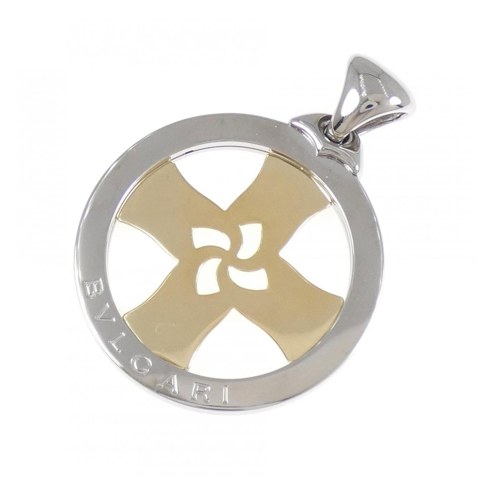 Bvlgari Tondo Cross Pendant (1 of 3)