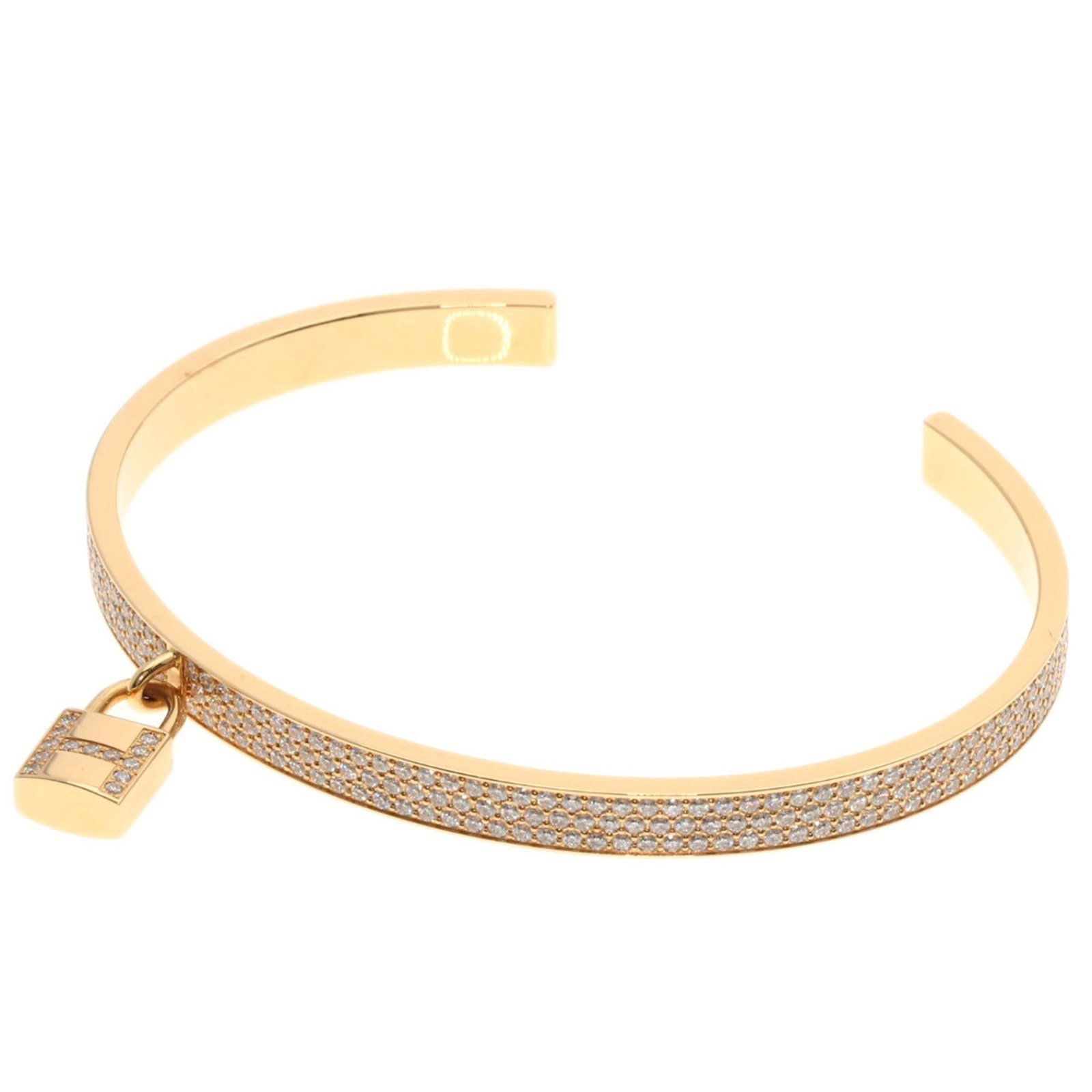 Pink Gold 18K Hermes Charm Bracelet (1 of 9)