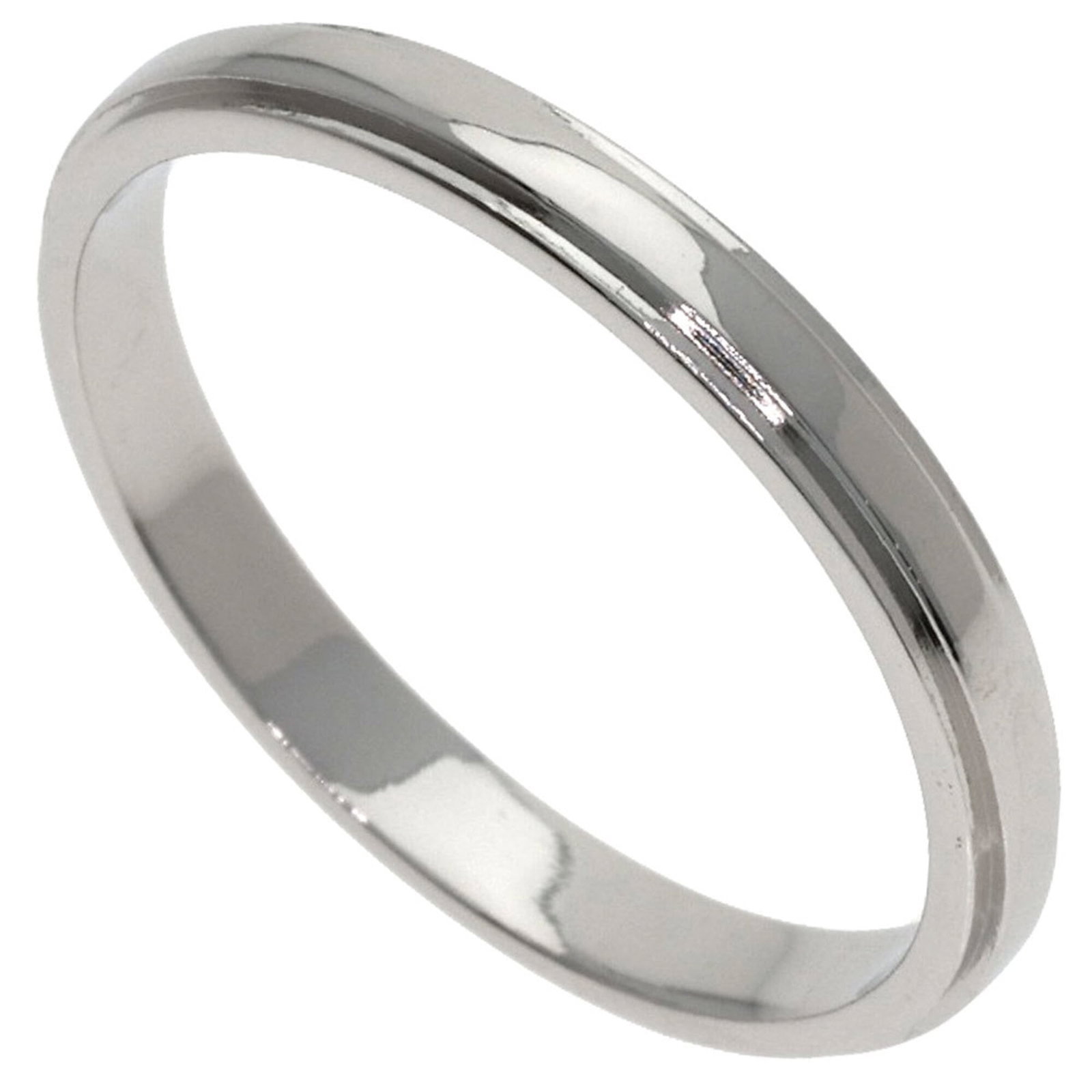 Ring Platinum Cartier Wedding: Ring Platinum Cartier Wedding Platinum Cartier Wedding Ring in excellent condition, featuring a timeless design with a few traces of usage visible. The ring's platinum material and high-quality crafts