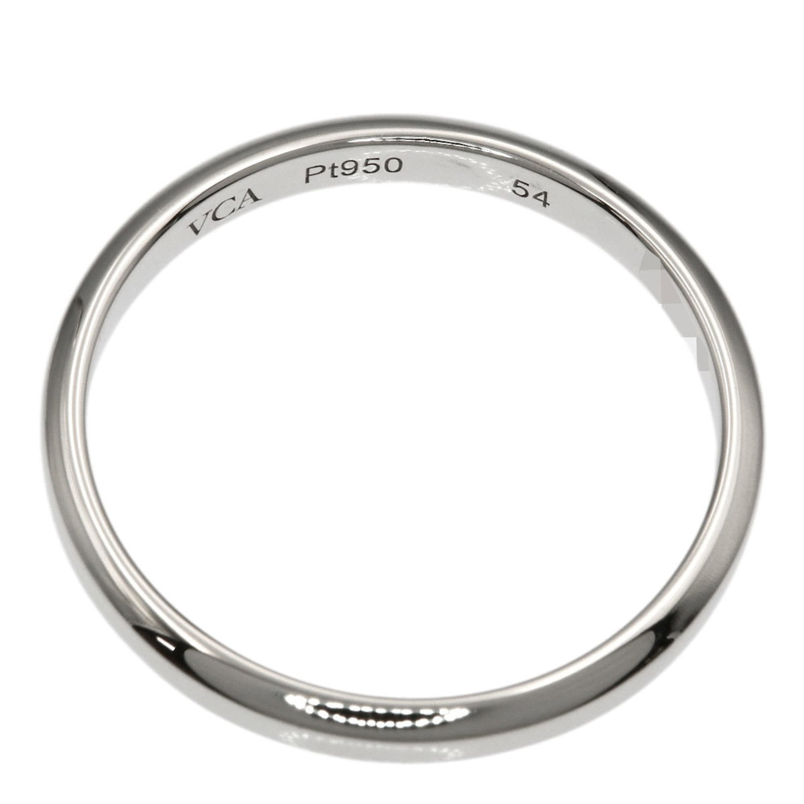 Band platinum ring van cleef arpels - 4