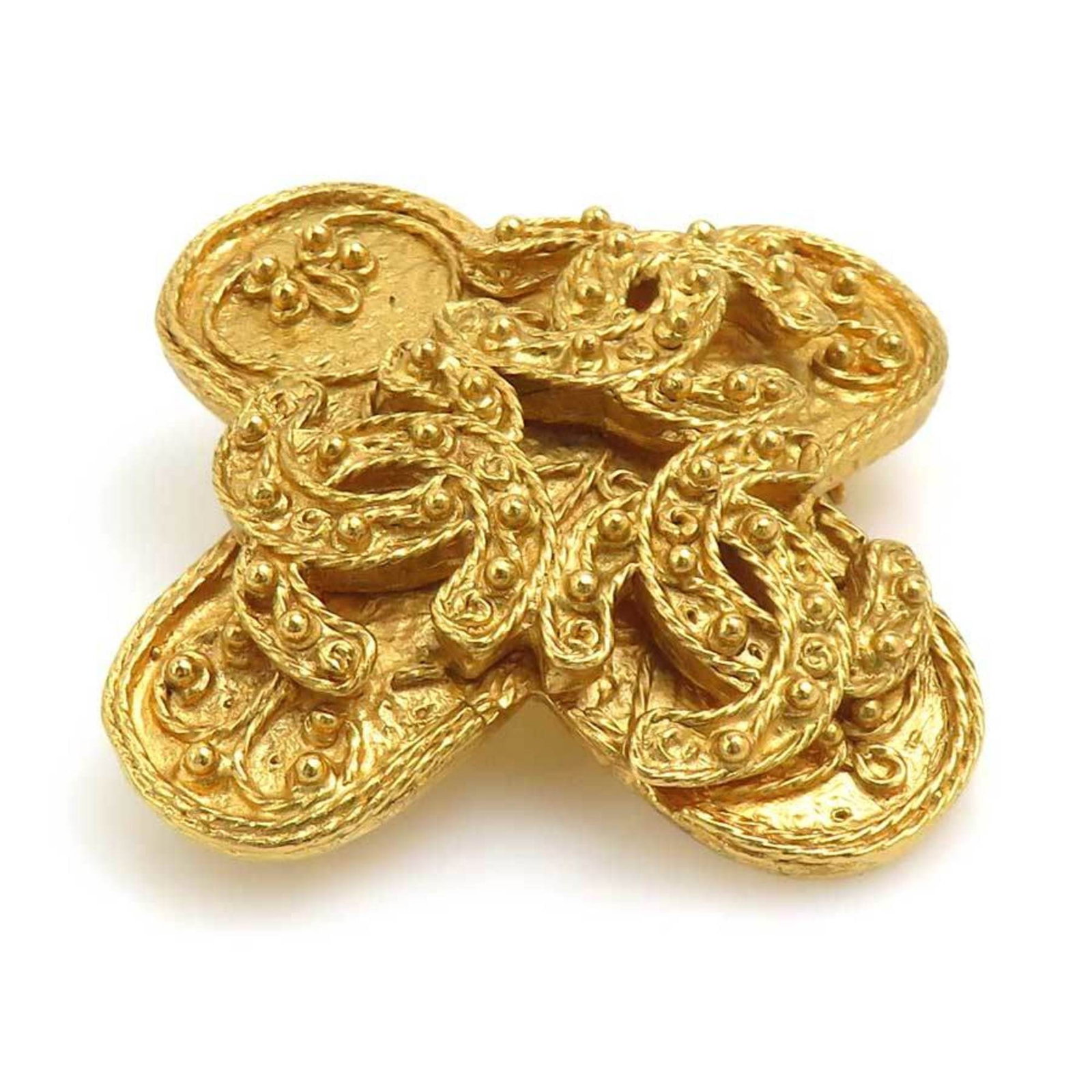 Metal brooch by Chanel - 2