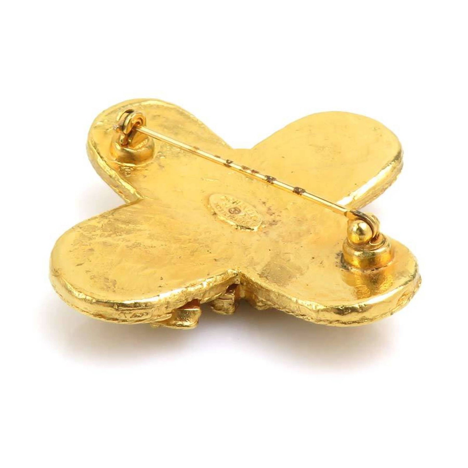 Metal brooch by Chanel - 4