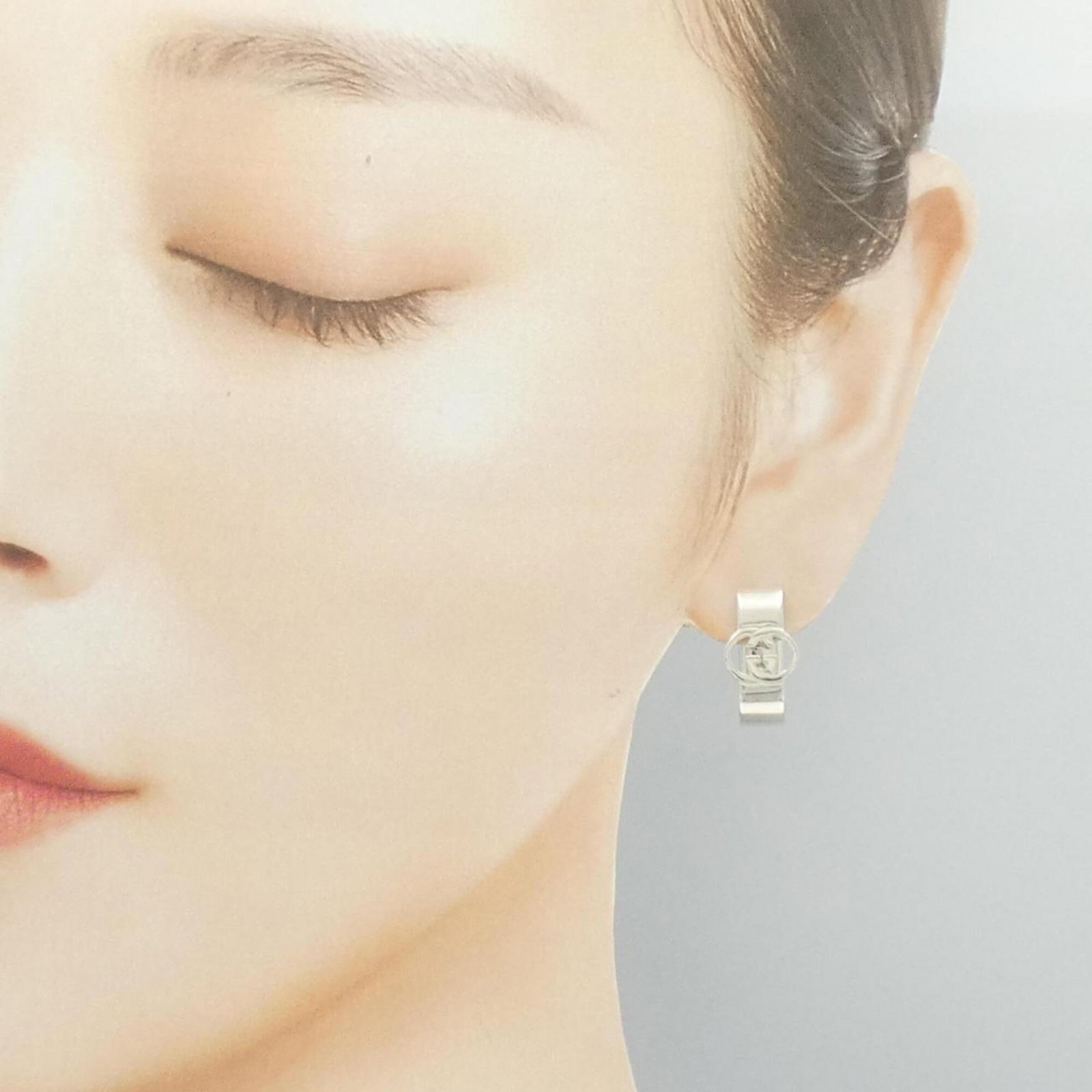 Gucci stud earrings silver 925 - 4