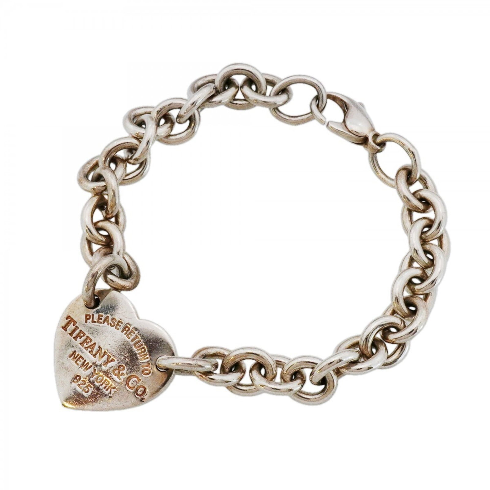 Charm Tiffany Bracelet 925 Silver: Charm Tiffany Bracelet 925 Silver Charm Tiffany Bracelet 925 Silver - A delicate, silver charm bracelet with a subtle shine, featuring a 17cm length that's perfect for everyday wear. The bracelet show